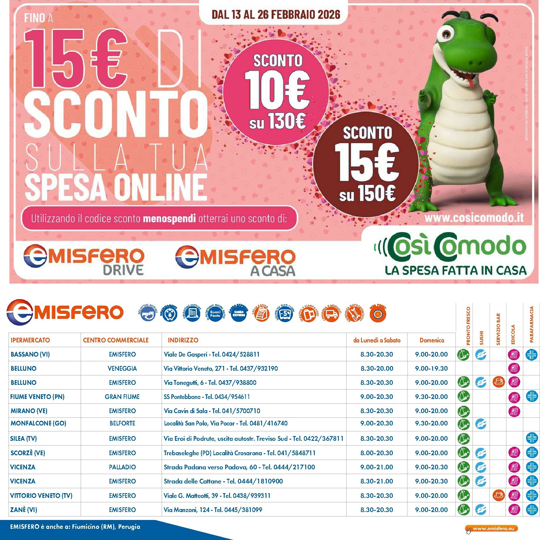 emisfero - Volantino Emisfero valido dal 12/02/2026 al 25/02/2026 - page: 32