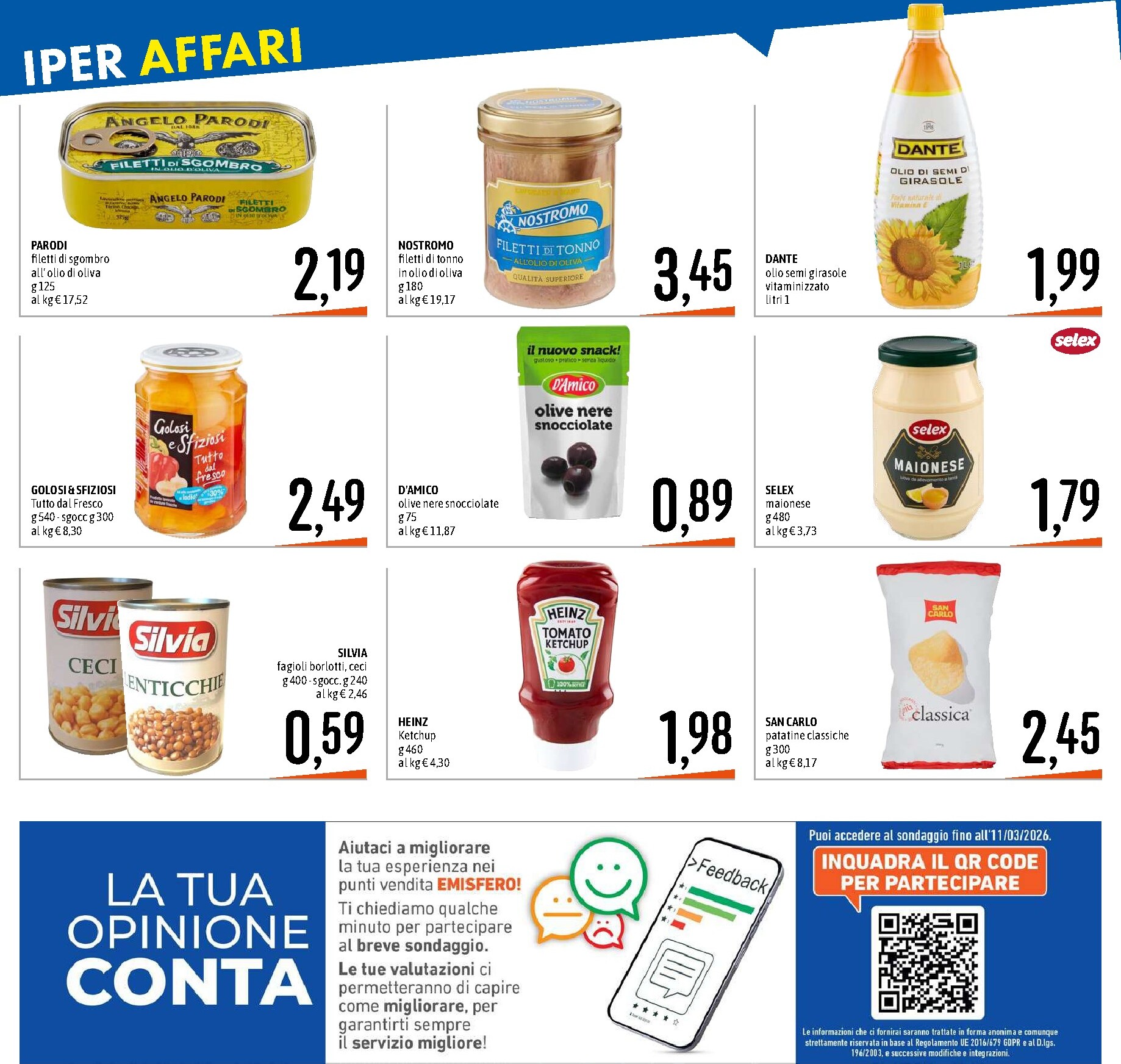 emisfero - Volantino Emisfero valido dal 26/02/2026 al 11/03/2026 - page: 9