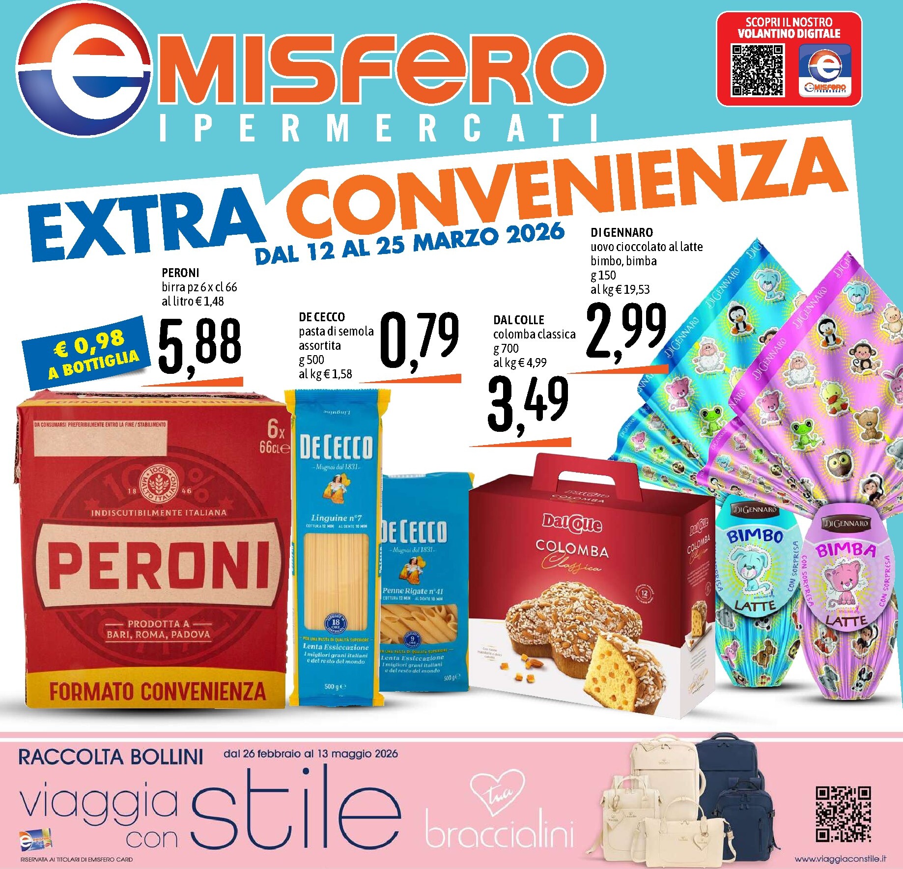emisfero - Volantino Emisfero valido dal 12/03/2026 al 25/03/2026 - page: 1