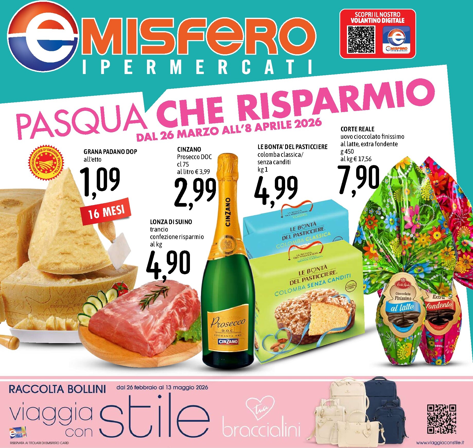 emisfero - Volantino Emisfero valido dal 26/03/2026 al 08/04/2026