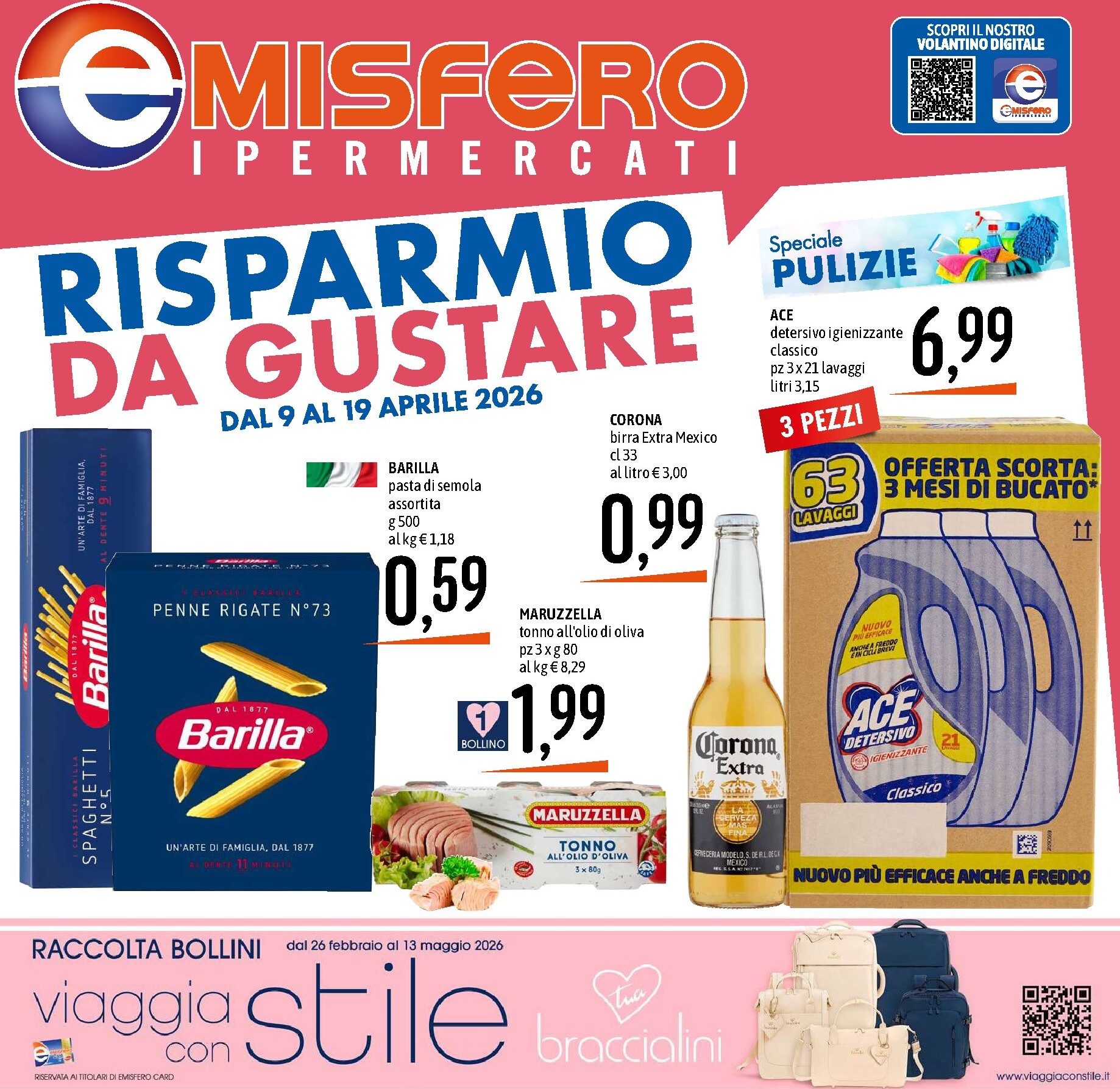 emisfero - Volantino attuale di Emisfero valido dal giovedì 09/04/2026 al domenica 19/04/2026