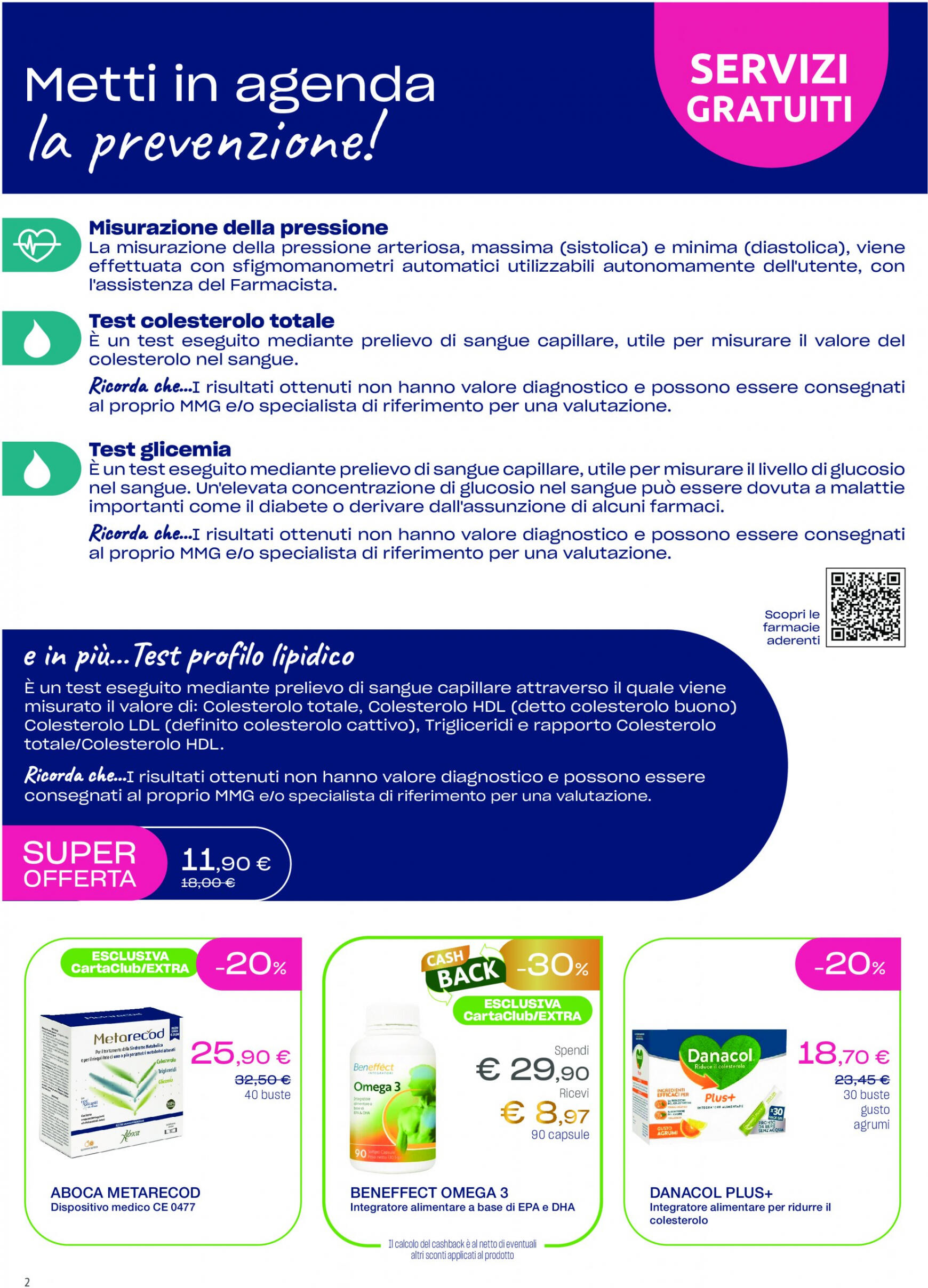 lloyds-farmacia - Nuovo volantino Lloyds Farmacia - Ad aprile metti in agenda la prevenzione! 27.03. - 01.05. - page: 2