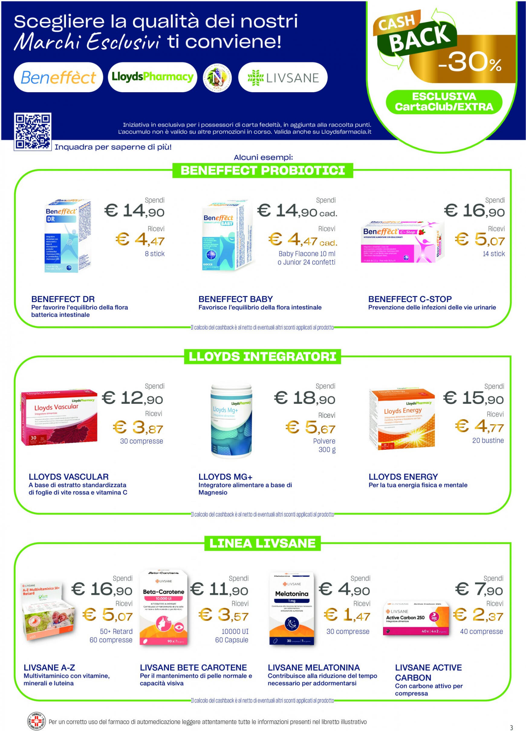 lloyds-farmacia - Nuovo volantino Lloyds Farmacia - Ad aprile metti in agenda la prevenzione! 27.03. - 01.05. - page: 3