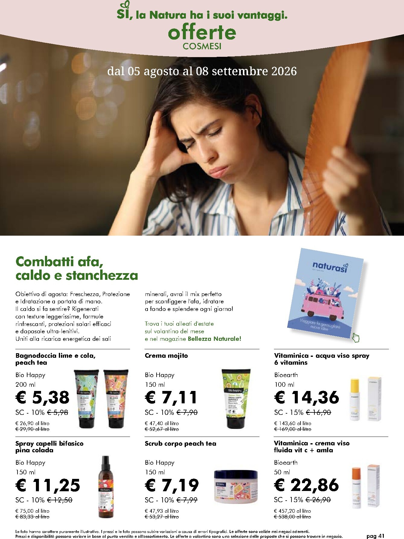 naturasi - Volantino attuale di NaturaSì valido dal mercoledì 05/08/2026 al martedì 08/09/2026 - page: 41