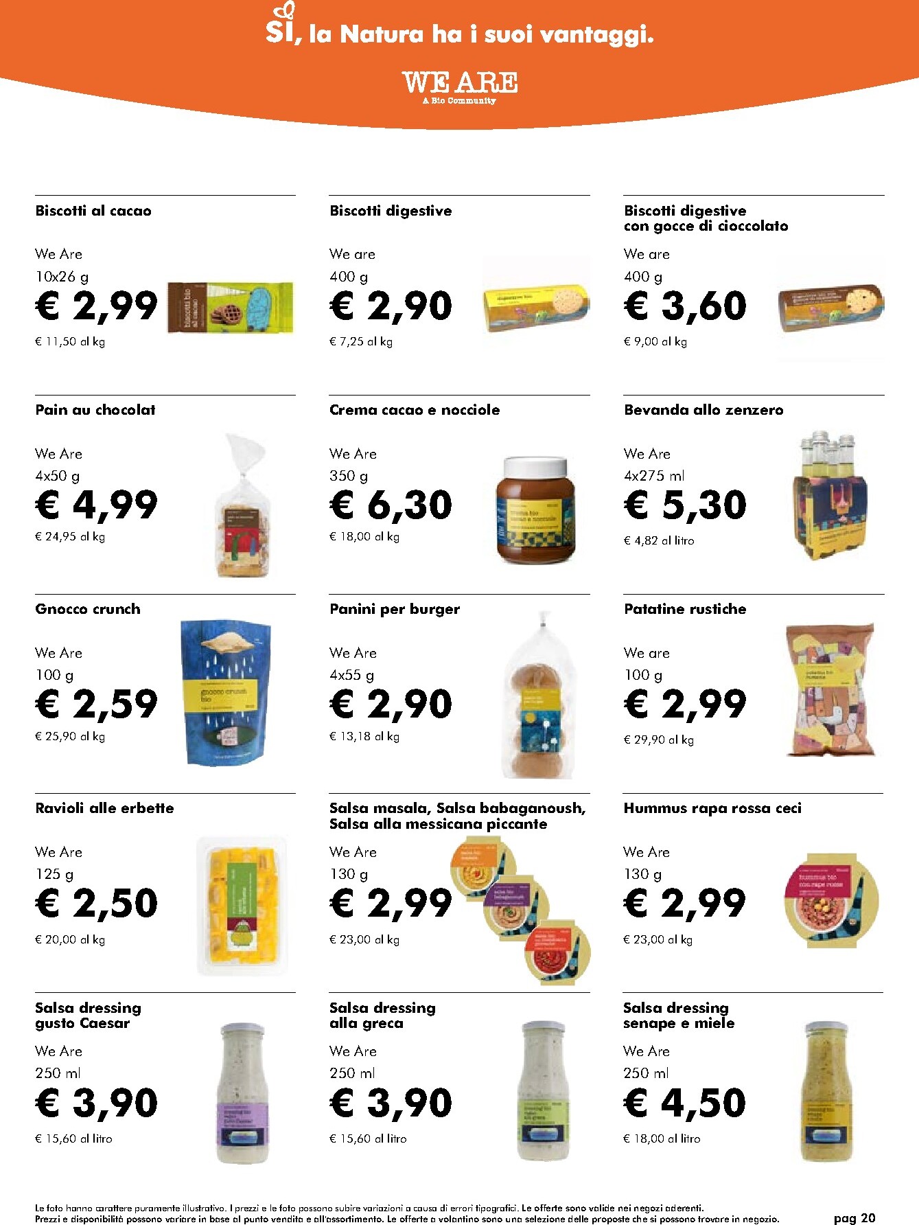 naturasi - Volantino attuale di NaturaSì valido dal mercoledì 09/09/2026 al martedì 06/10/2026 - page: 20