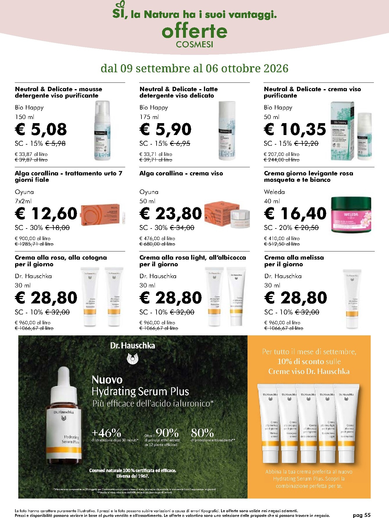 naturasi - Volantino attuale di NaturaSì valido dal mercoledì 09/09/2026 al martedì 06/10/2026 - page: 55