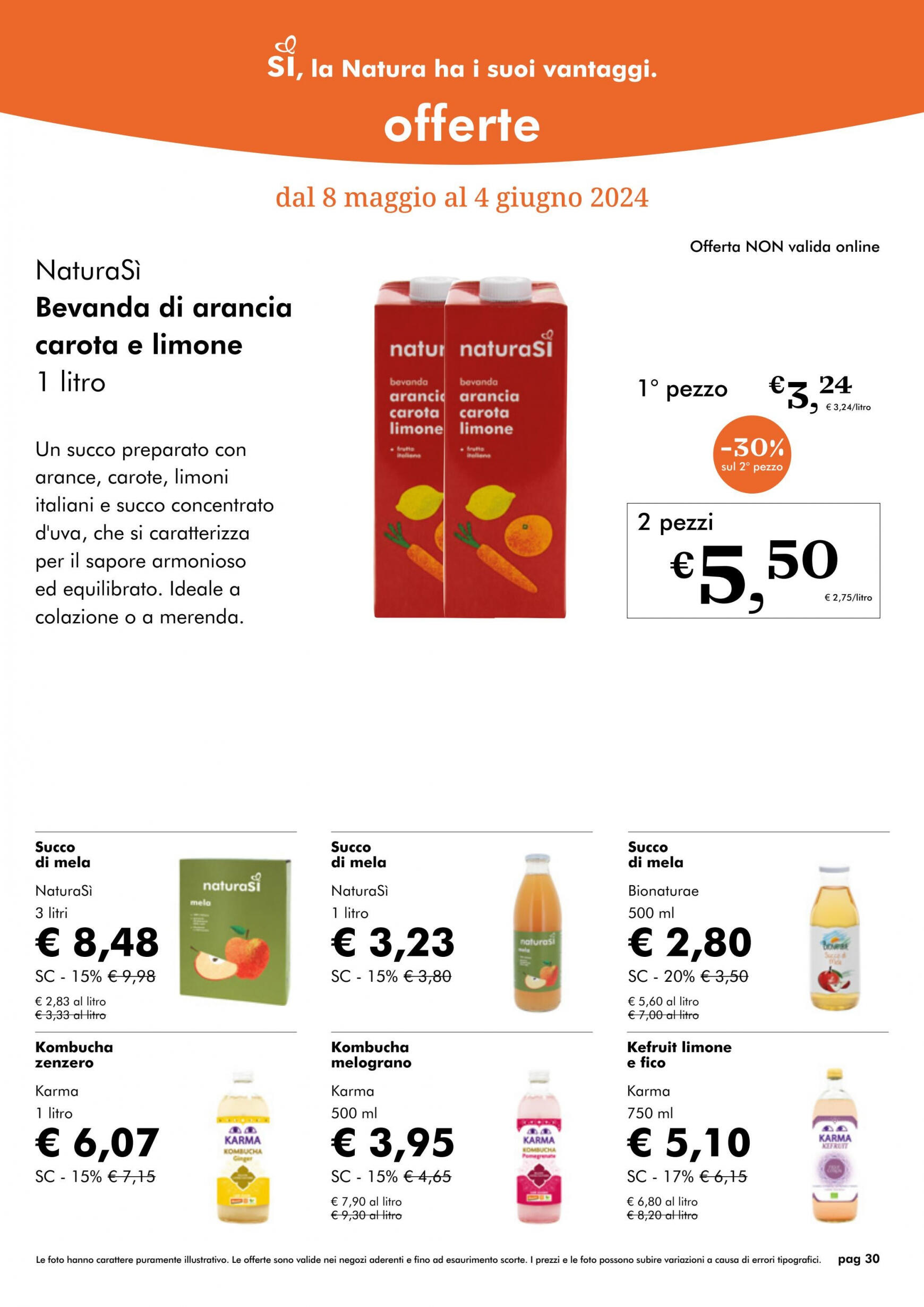 naturasi - Nuovo volantino NaturaSì 08.05. - 04.06. - page: 30
