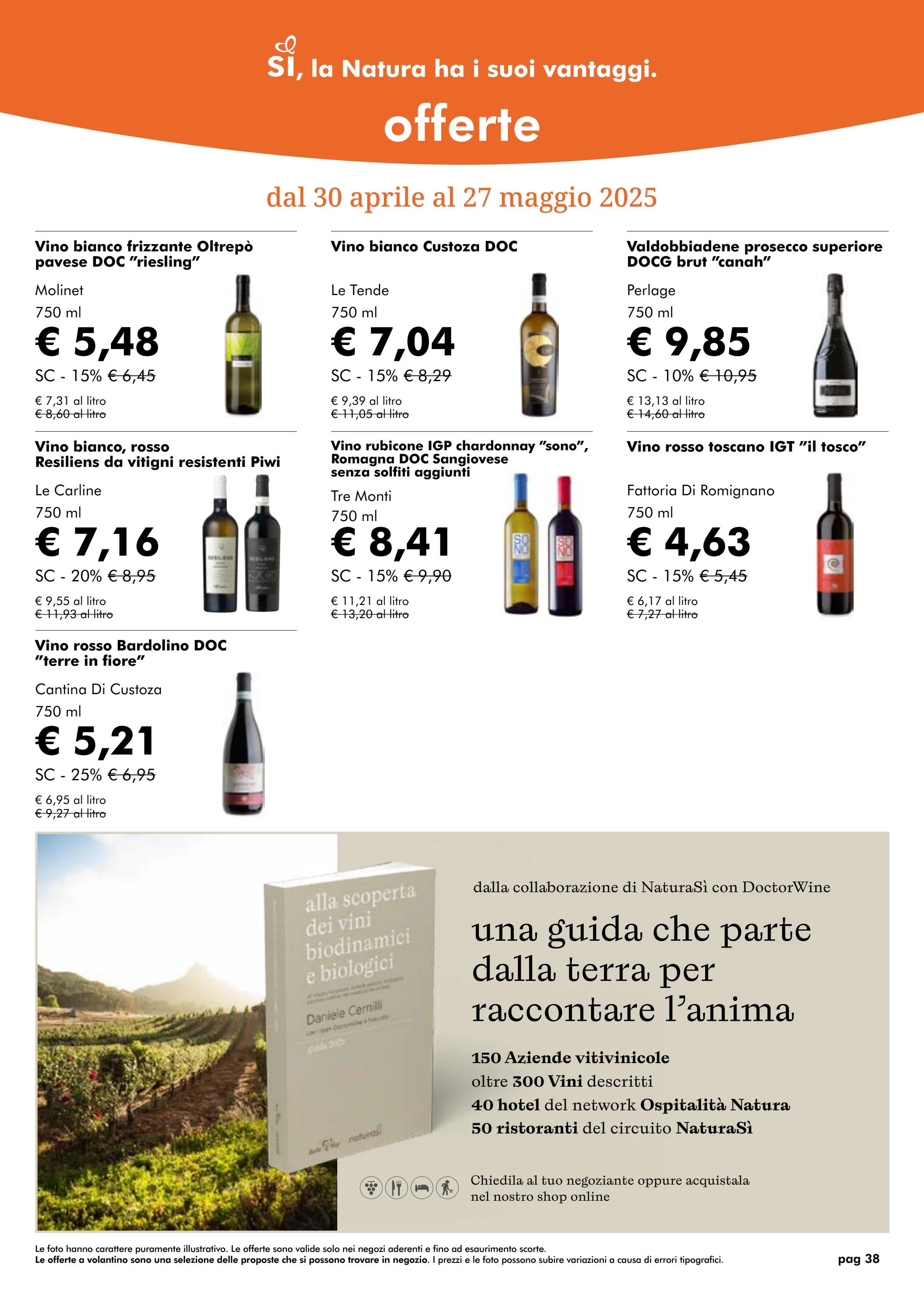 naturasi - Volantino NaturaSì valido dal 30/04 al 27/05 - page: 38 naturasi - Volantino NaturaSì valido dal 30/04 al 27/05 - page: 38