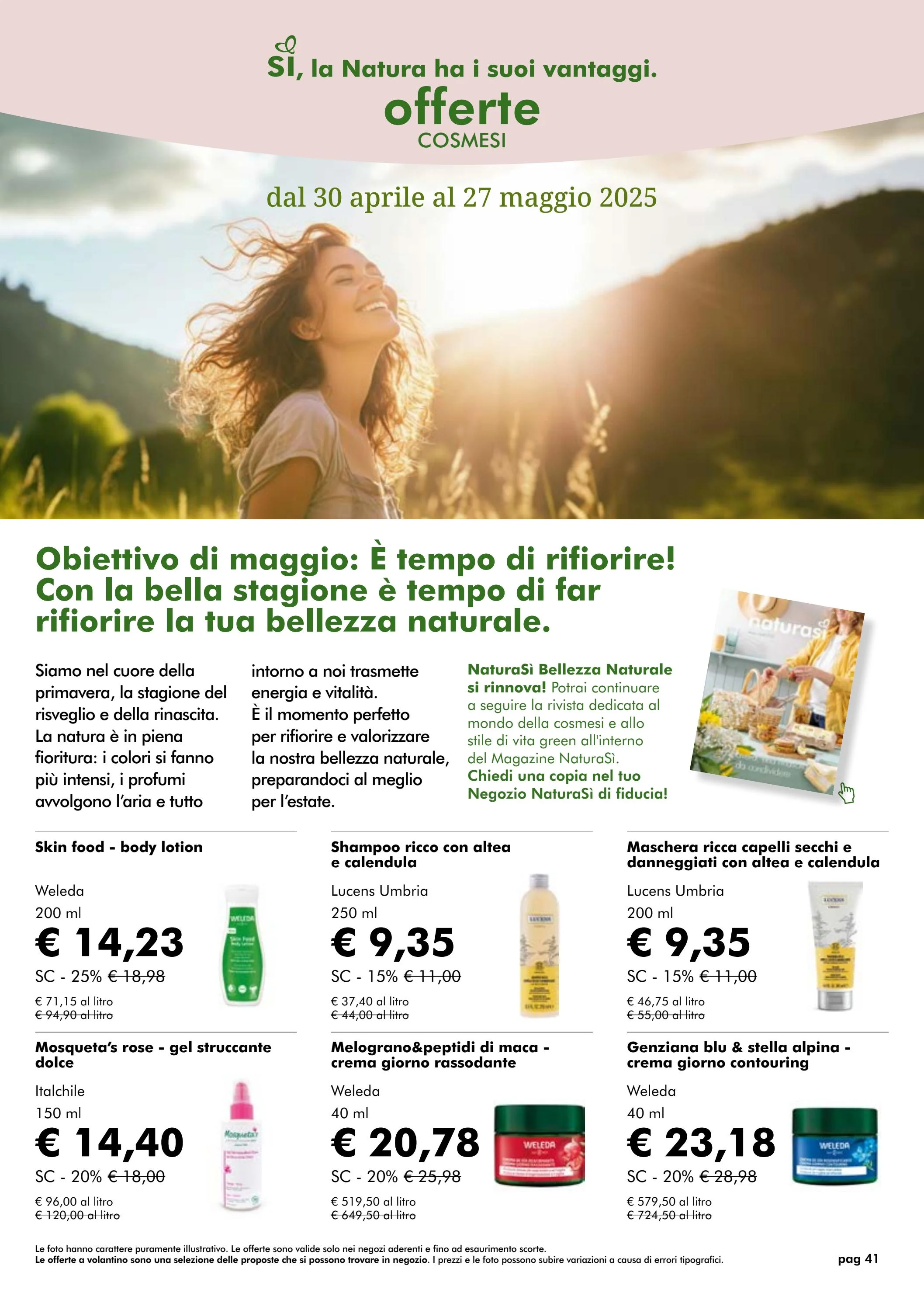 naturasi - Volantino NaturaSì valido dal 30/04 al 27/05 - page: 41 naturasi - Volantino NaturaSì valido dal 30/04 al 27/05 - page: 41