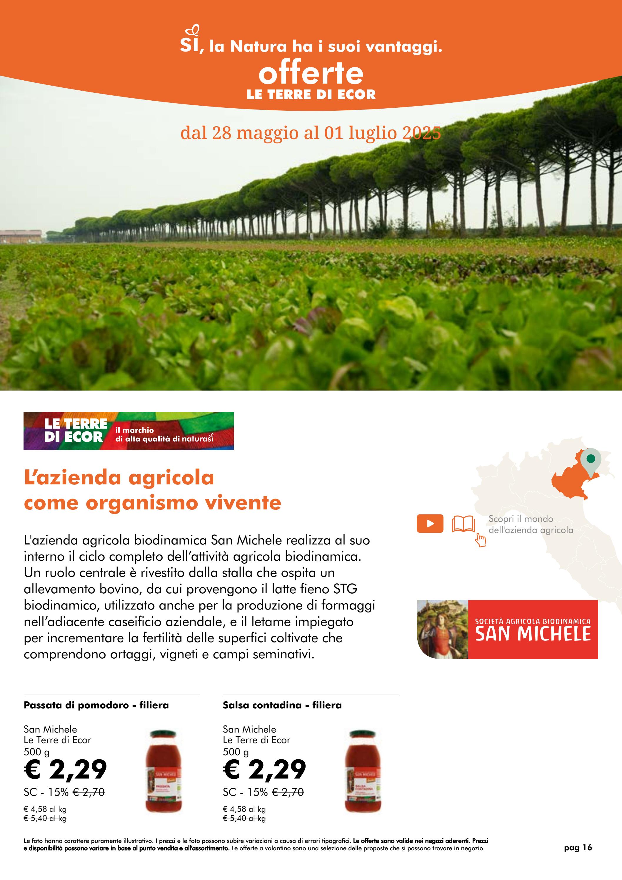 naturasi - Volantino NaturaSì valido dal 28/05 al 01/07 - page: 16 naturasi - Volantino NaturaSì valido dal 28/05 al 01/07 - page: 16