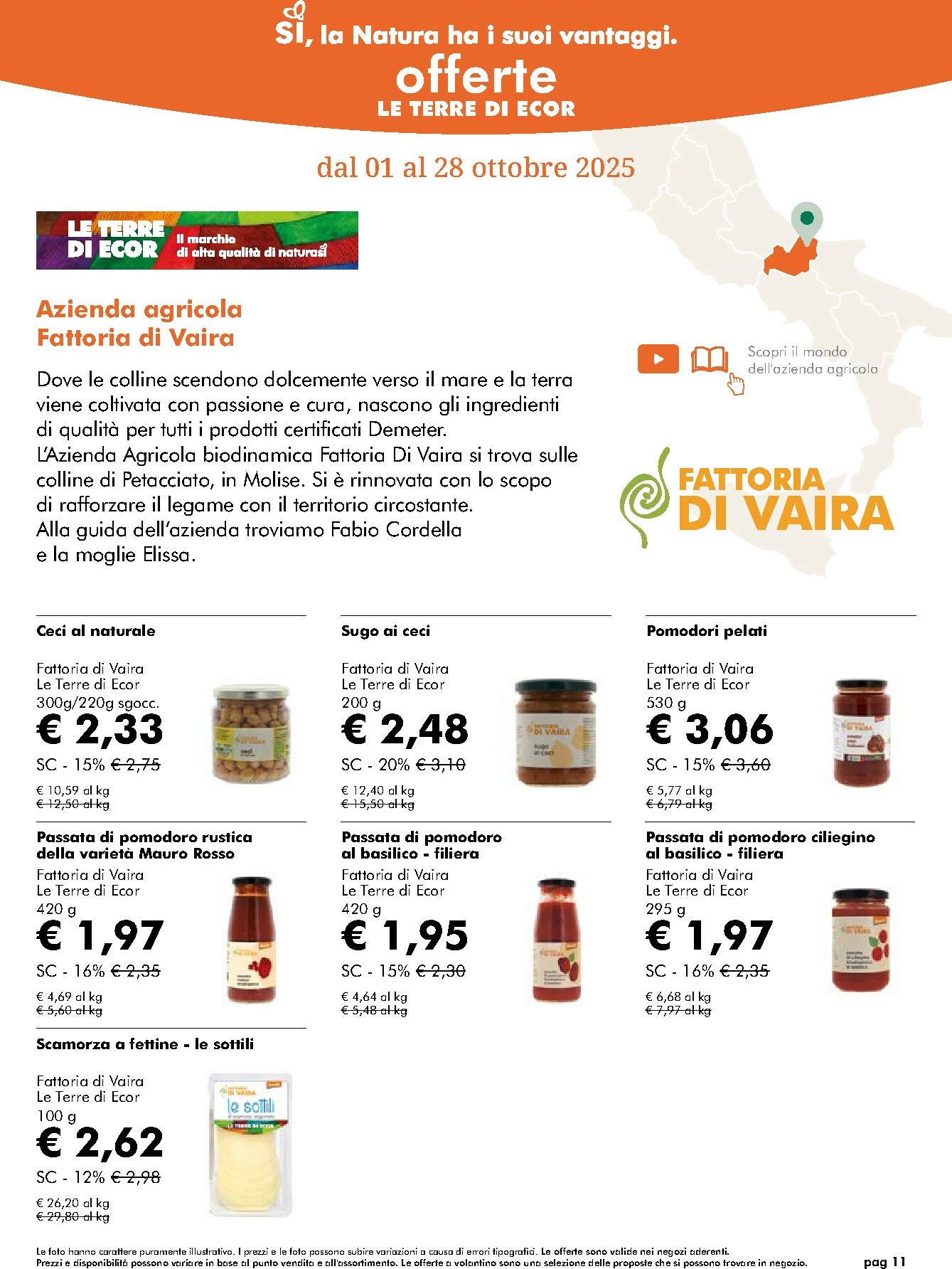 naturasi - Volantino NaturaSì valido dal 01/10 al 28/10 - page: 11 naturasi - Volantino NaturaSì valido dal 01/10 al 28/10 - page: 11