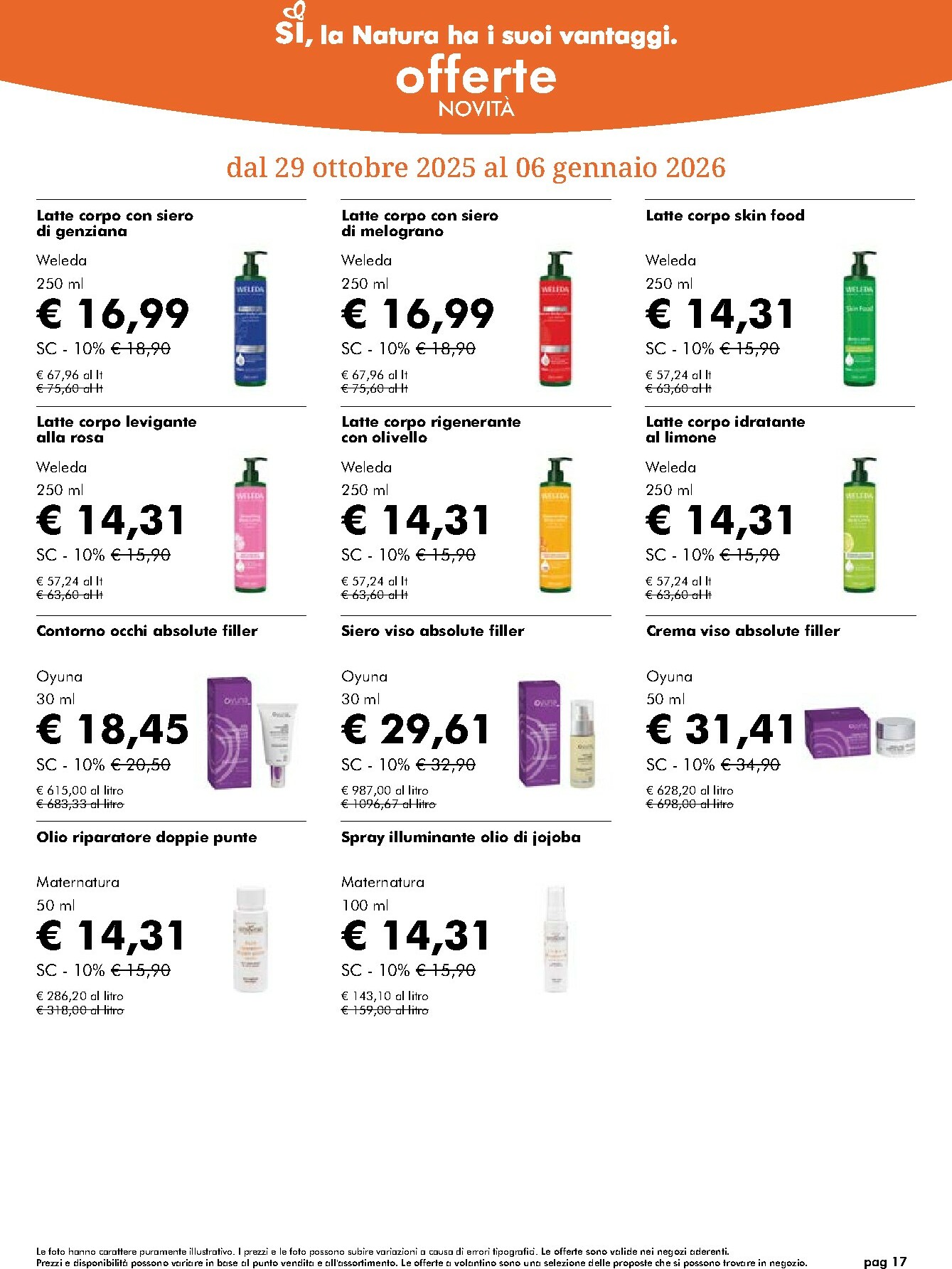 naturasi - Volantino NaturaSì valido dal 29/10 al 02/12 - page: 13