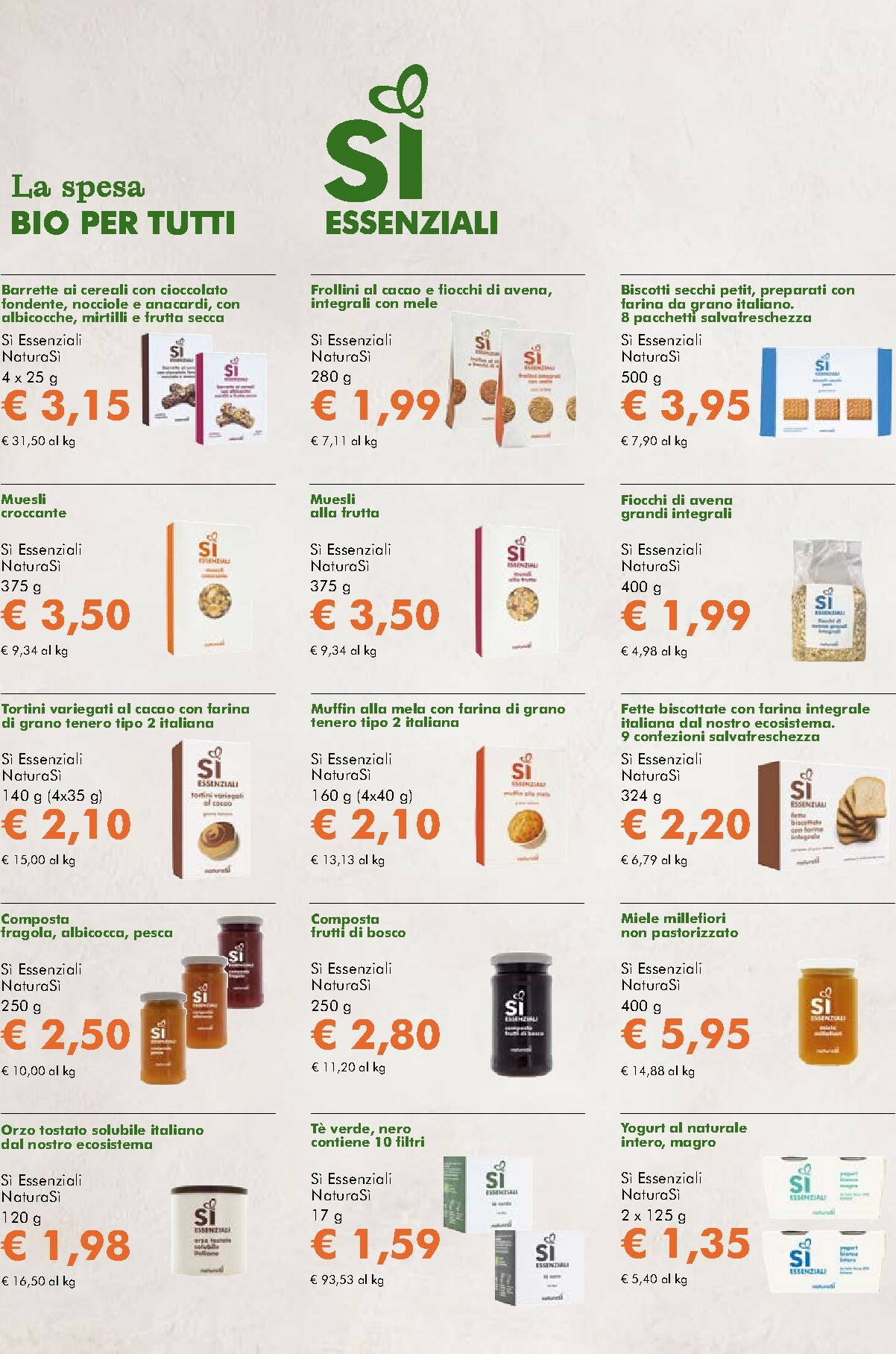 naturasi - Volantino NaturaSì valido dal 29/10 al 02/12 - page: 3