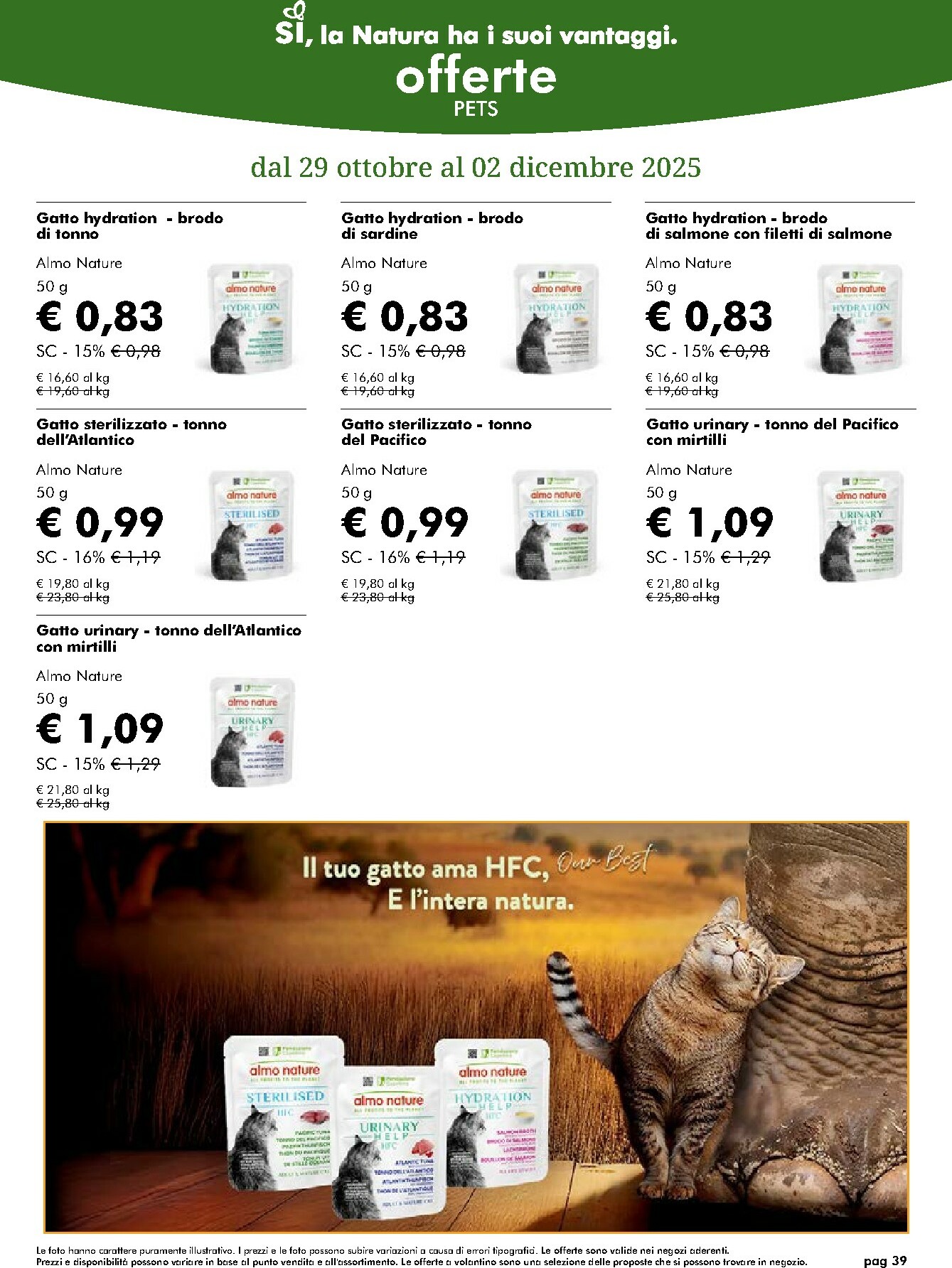 naturasi - Volantino NaturaSì valido dal 29/10 al 02/12 - page: 39