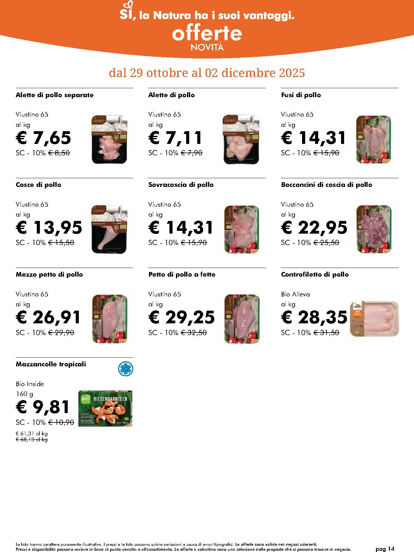 naturasi - Volantino NaturaSì valido dal 29/10 al 02/12 - page: 10