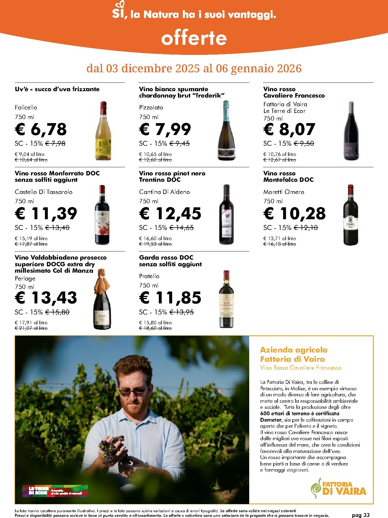 naturasi - Volantino NaturaSì valido dal 03/12 al 07/01 - page: 33