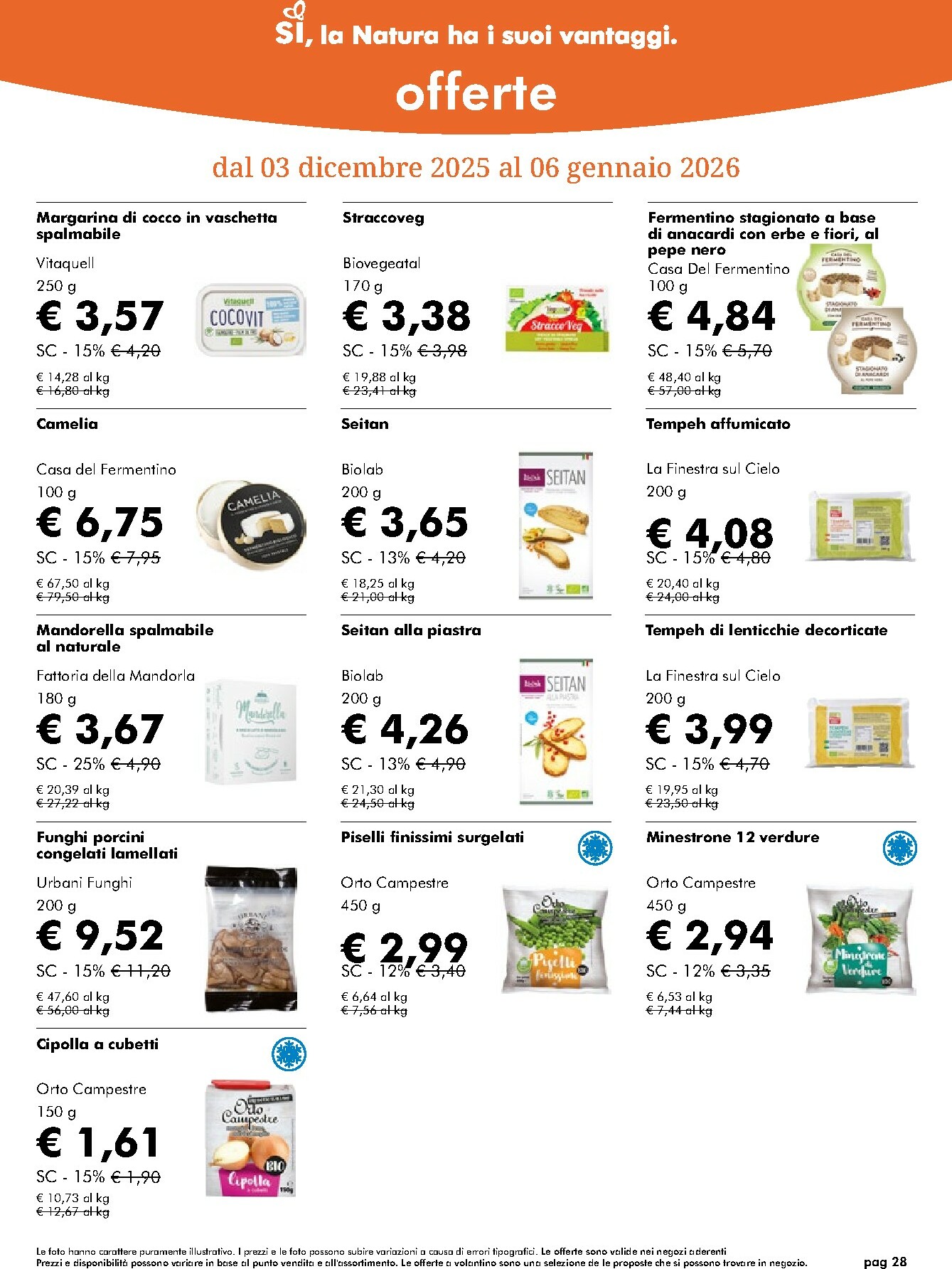 naturasi - Volantino NaturaSì valido dal 03/12 al 07/01 - page: 28