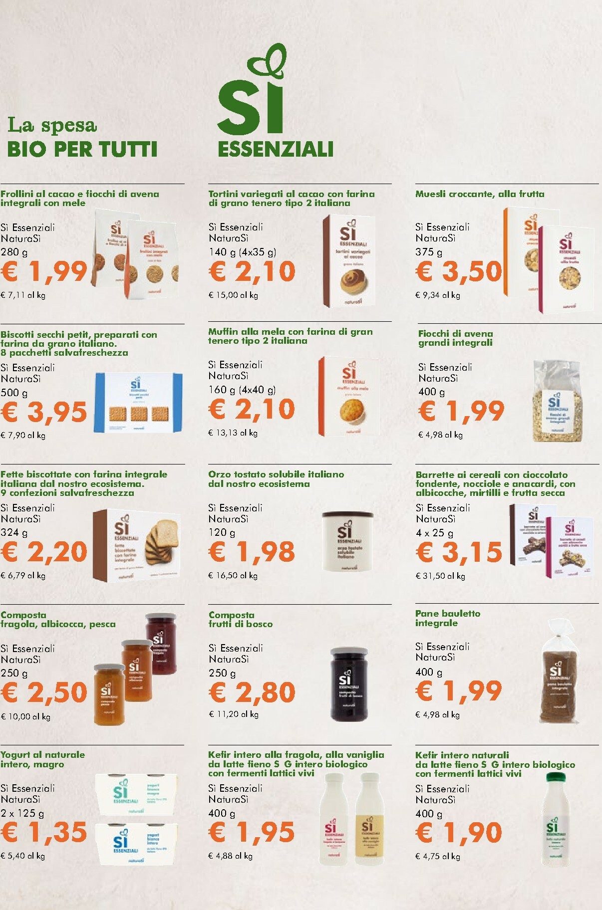 naturasi - Volantino NaturaSì valido dal 03/12 al 07/01 - page: 3