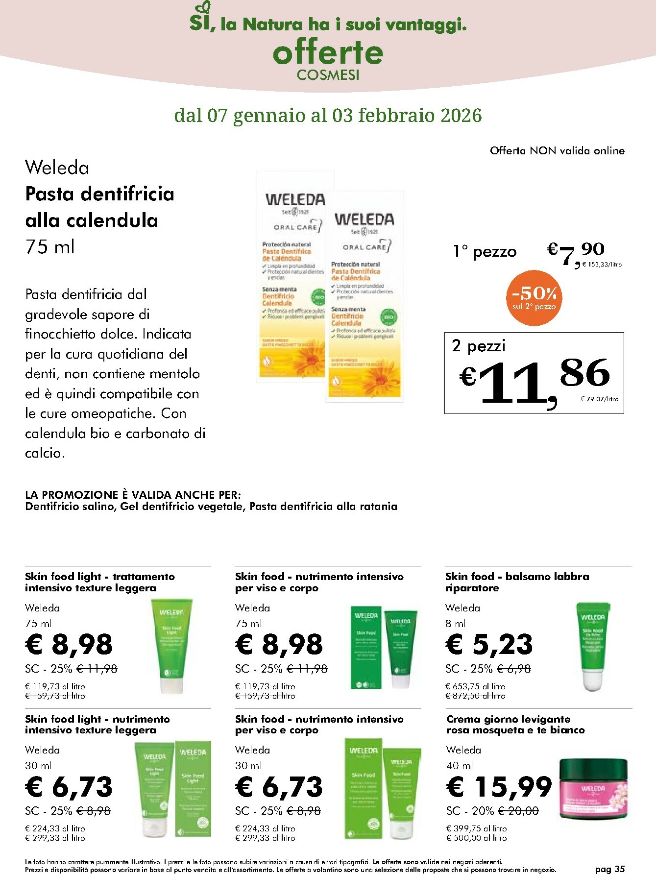 naturasi - Volantino NaturaSì valido dal 07/01 al 03/02 - page: 35