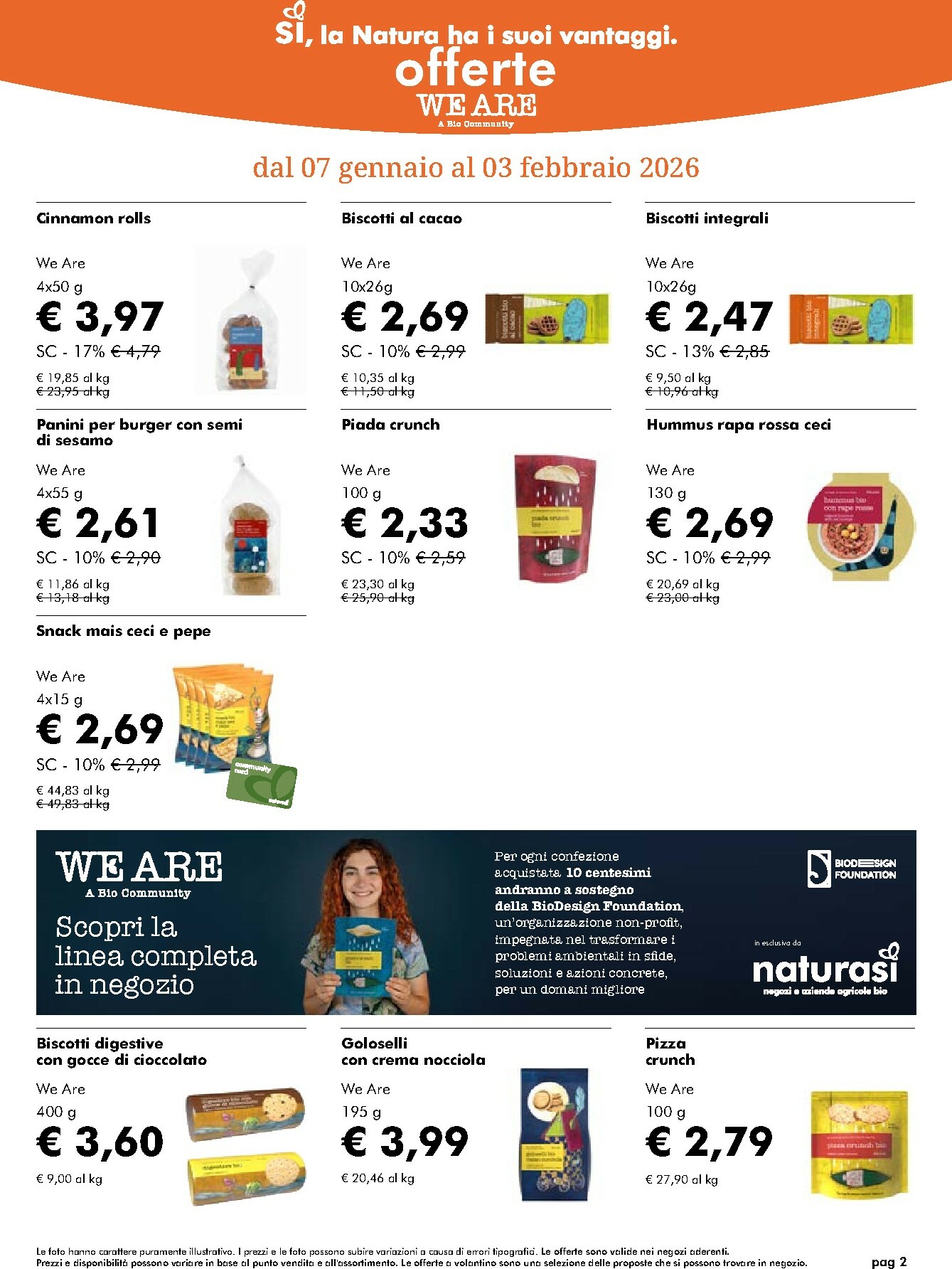 naturasi - Volantino NaturaSì valido dal 07/01 al 03/02 - page: 2