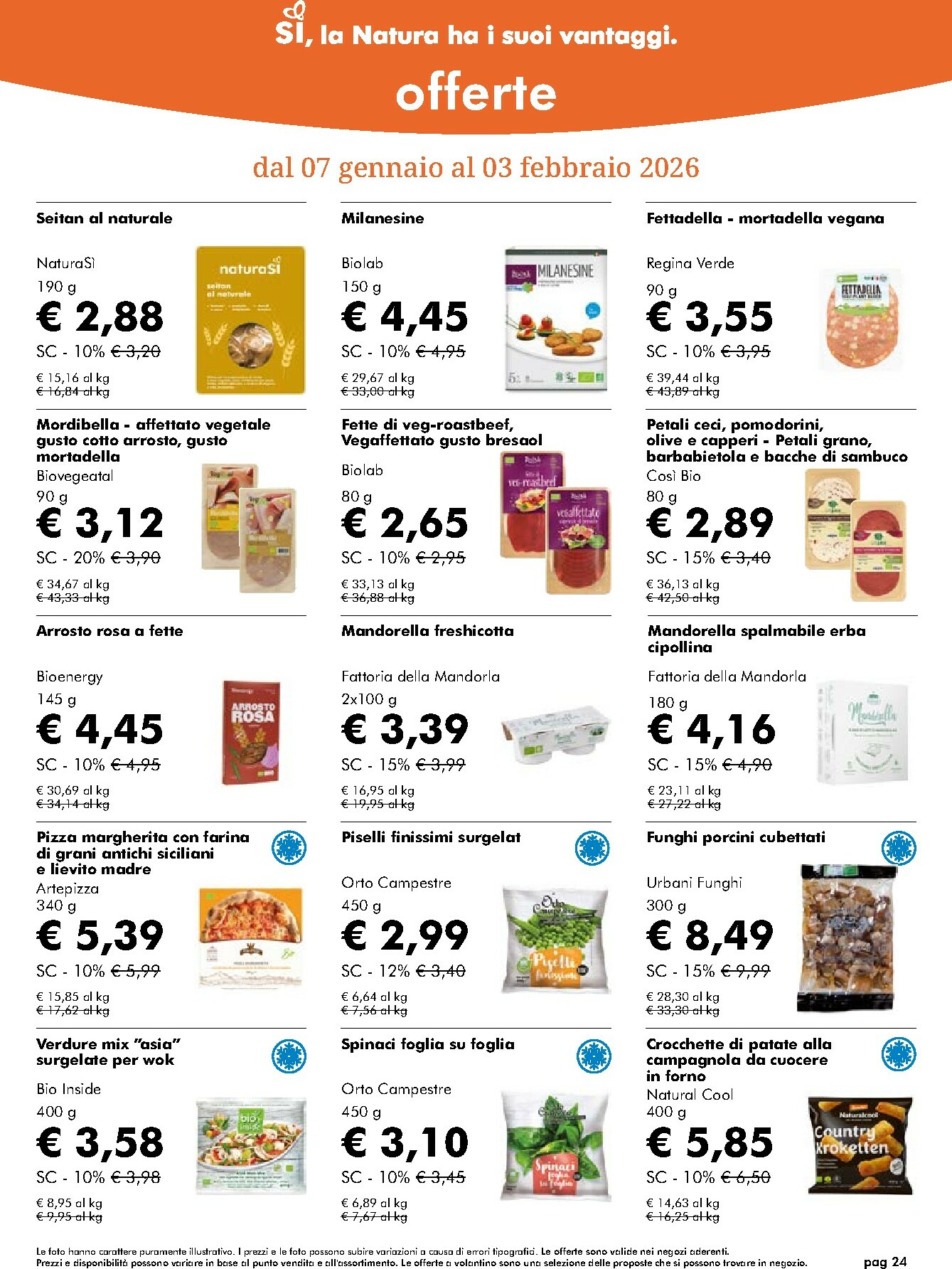 naturasi - Volantino NaturaSì valido dal 07/01 al 03/02 - page: 24