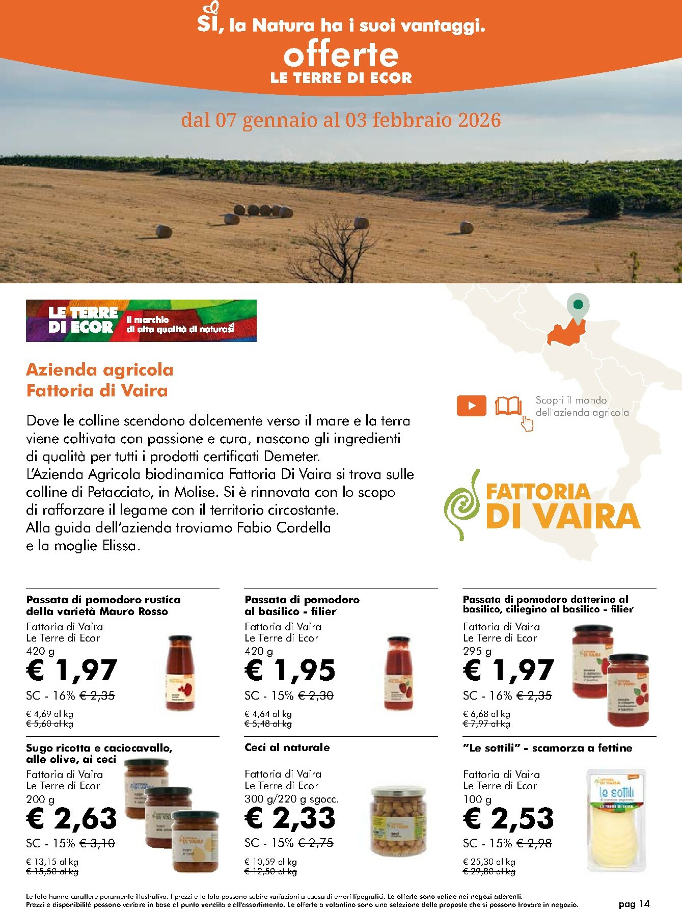 naturasi - Volantino NaturaSì valido dal 07/01 al 03/02 - page: 14