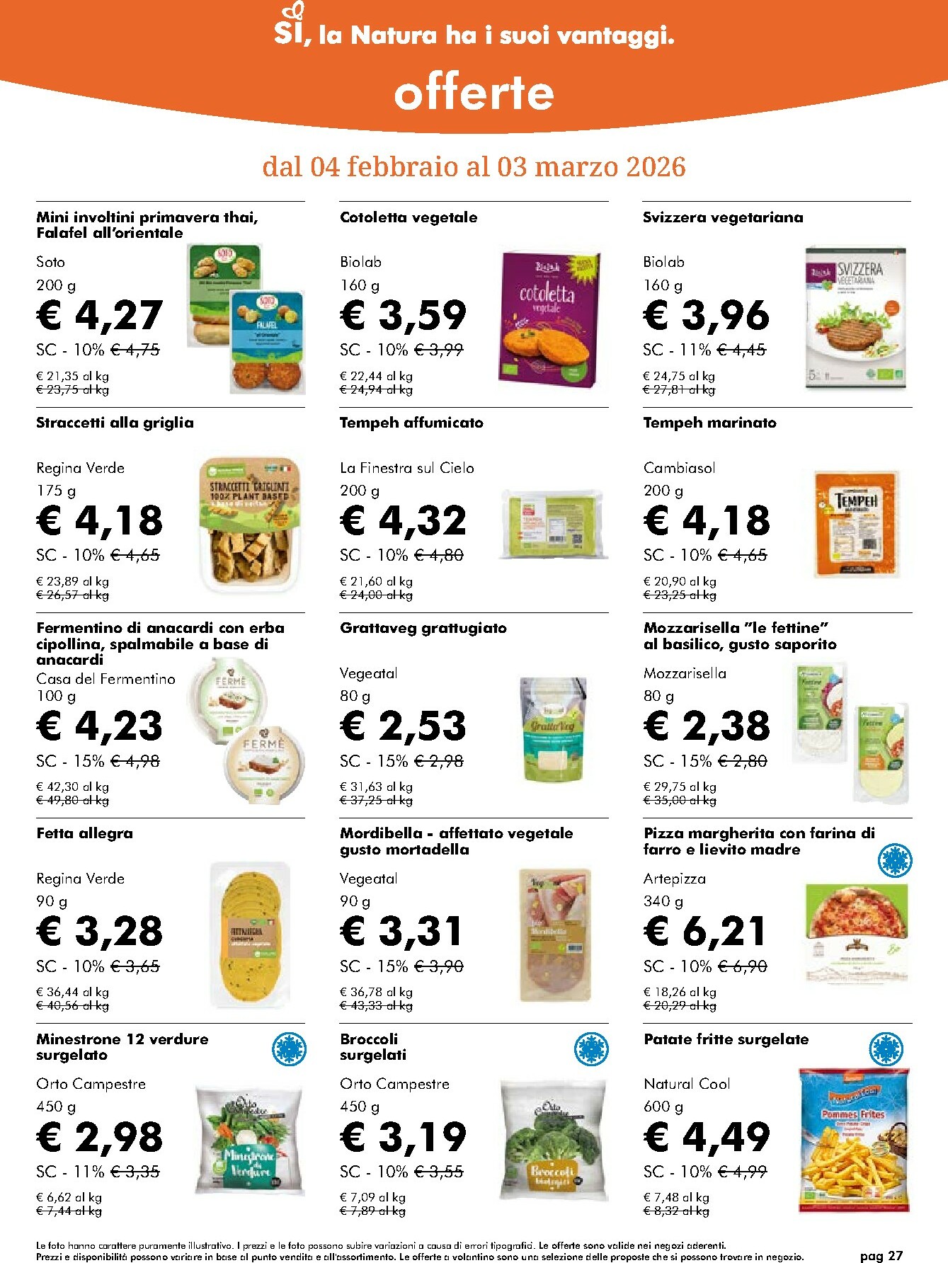 naturasi - Volantino NaturaSì valido dal 04/02/2026 al 03/03/2026 - page: 27