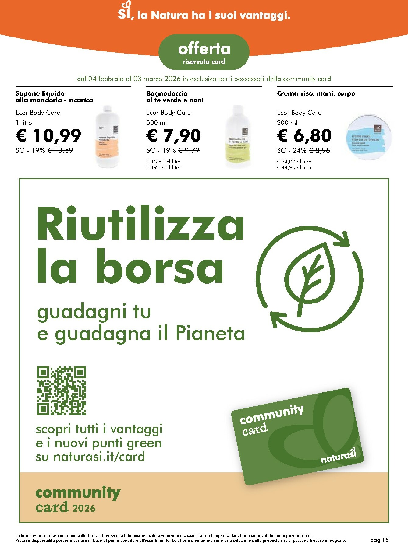 naturasi - Volantino NaturaSì valido dal 04/02/2026 al 03/03/2026 - page: 15