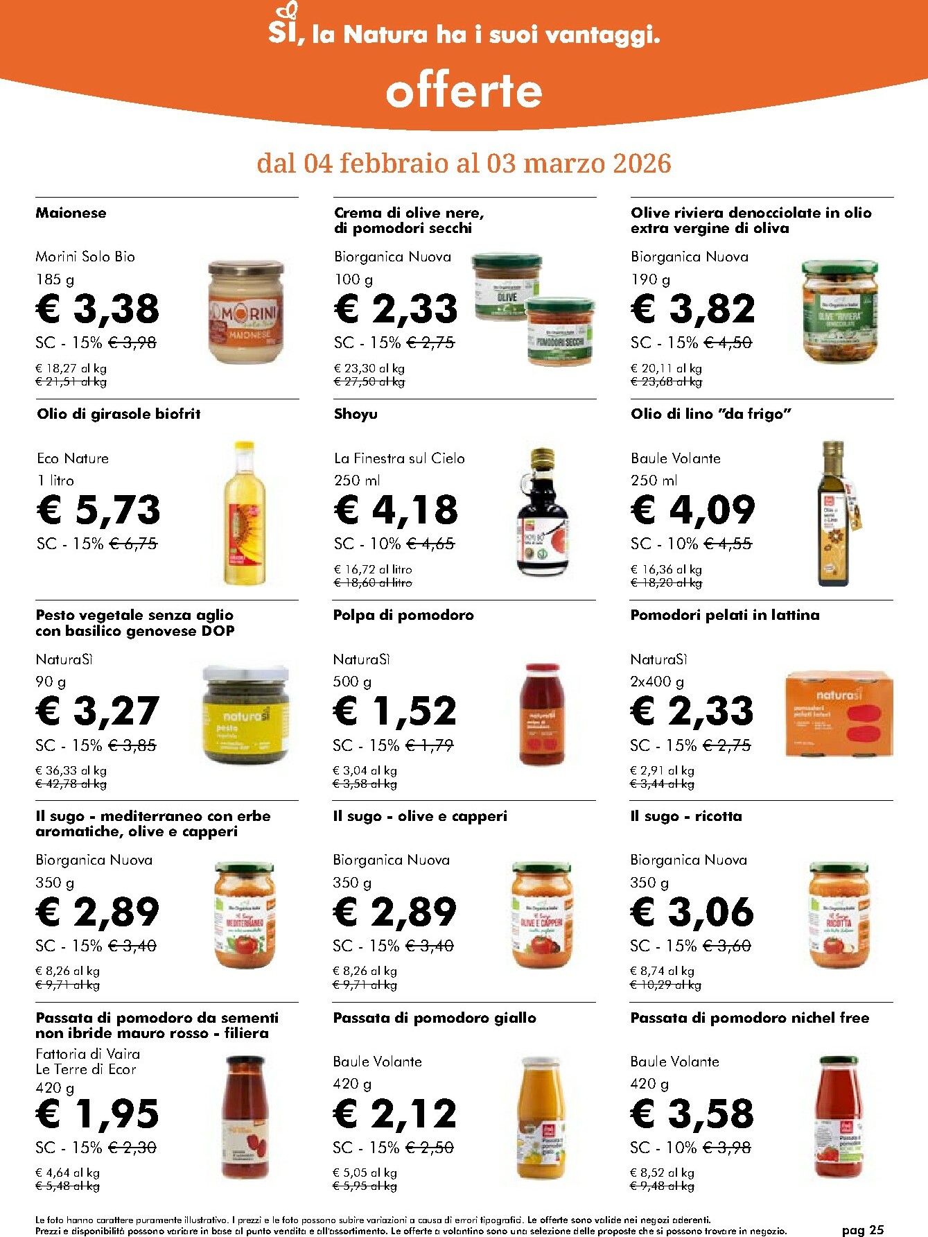 naturasi - Volantino NaturaSì valido dal 04/02/2026 al 03/03/2026 - page: 25