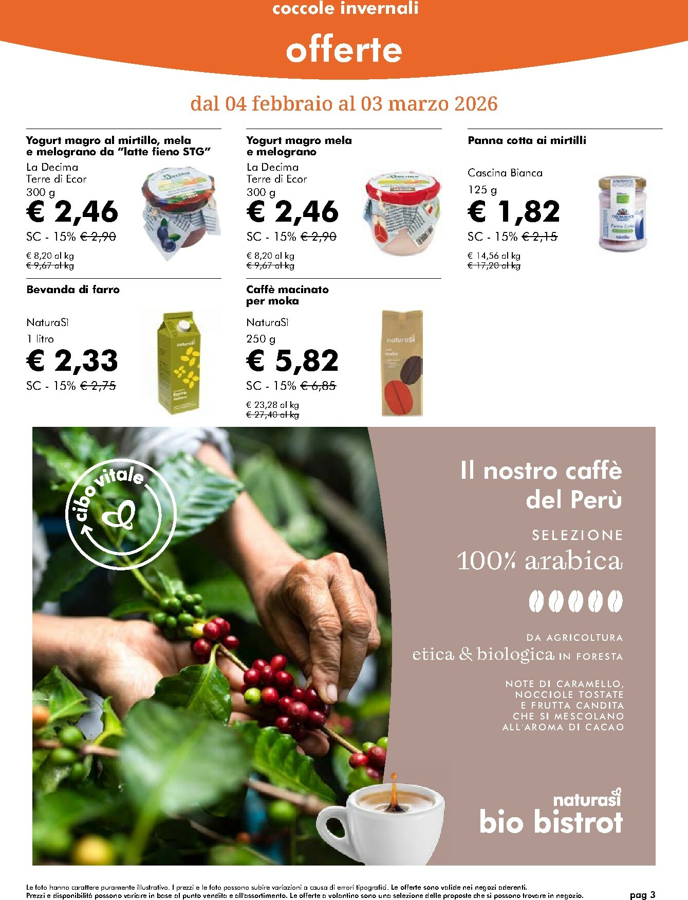 naturasi - Volantino NaturaSì valido dal 04/02/2026 al 03/03/2026 - page: 3
