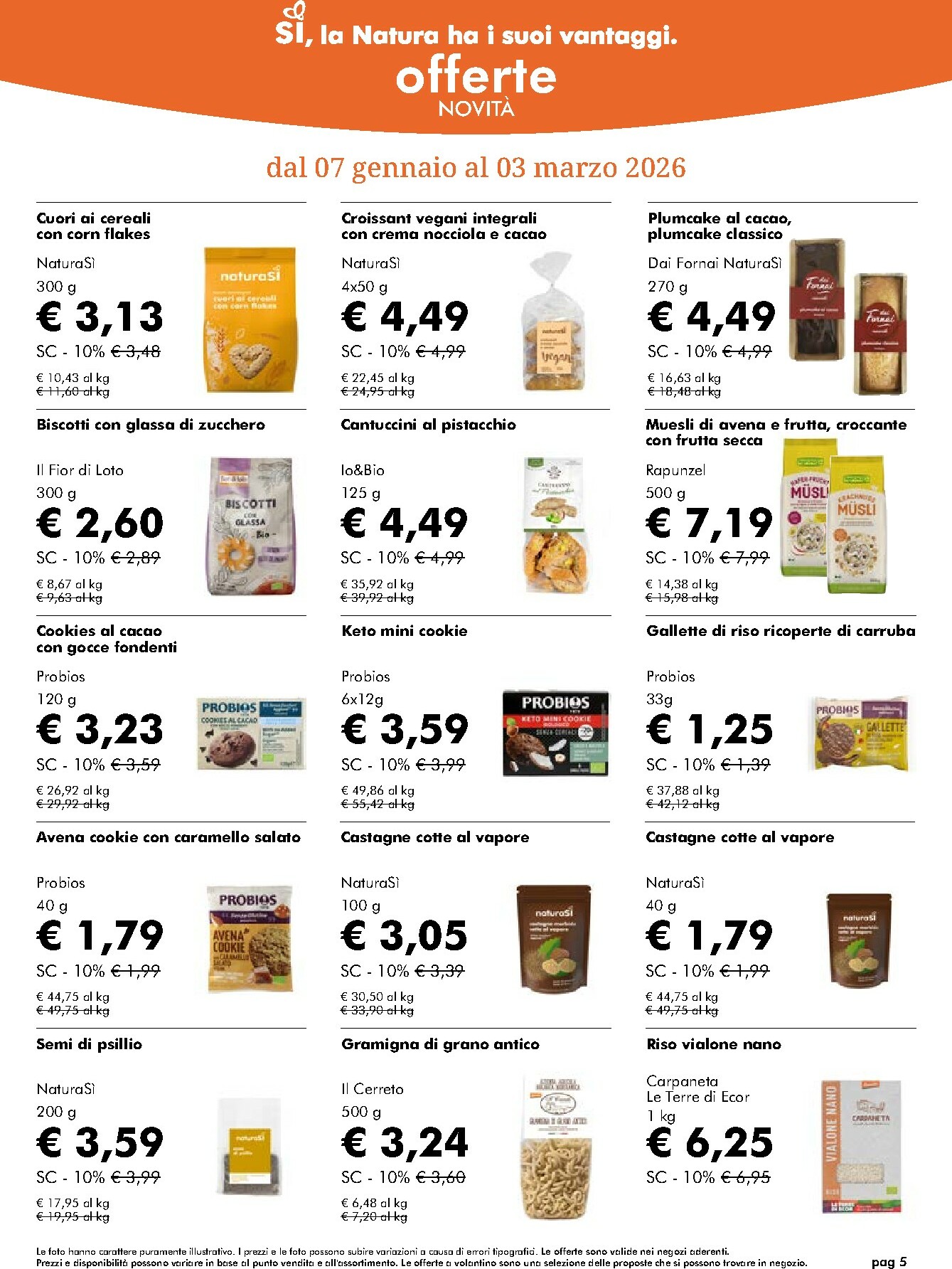 naturasi - Volantino NaturaSì valido dal 04/02/2026 al 03/03/2026 - page: 5