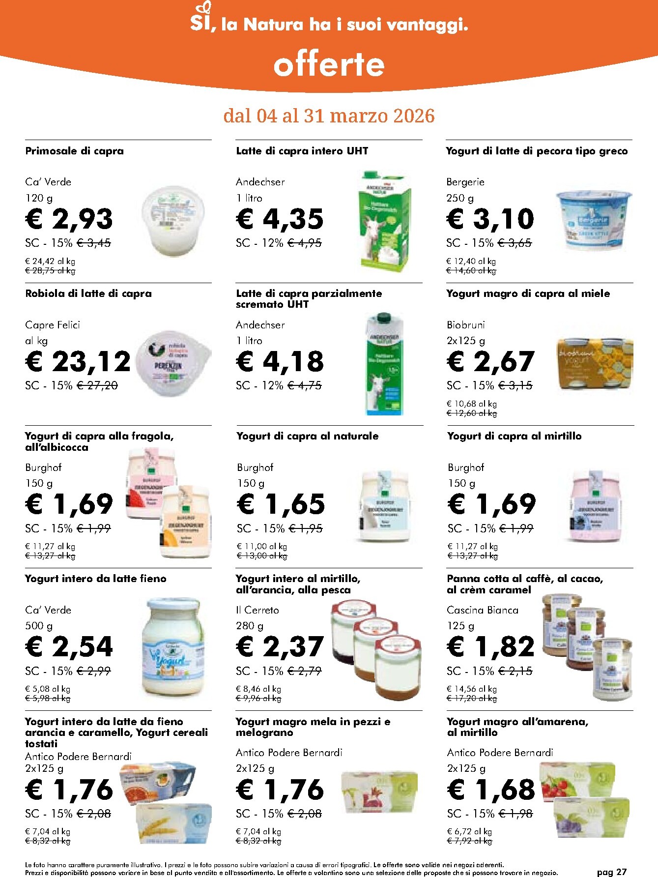 naturasi - Volantino NaturaSì valido dal 04/03/2026 al 31/03/2026 - page: 24