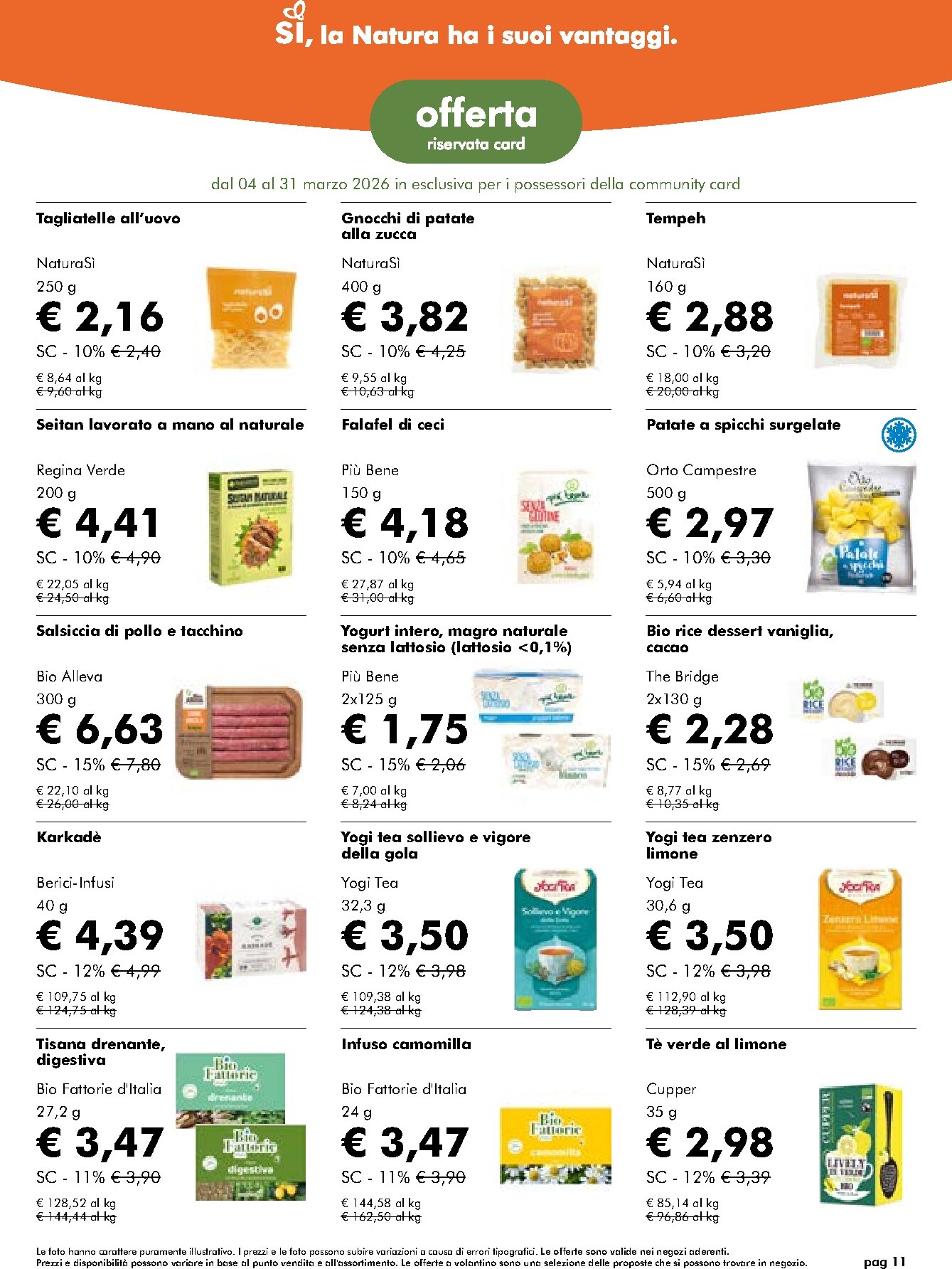 naturasi - Volantino NaturaSì valido dal 04/03/2026 al 31/03/2026 - page: 8