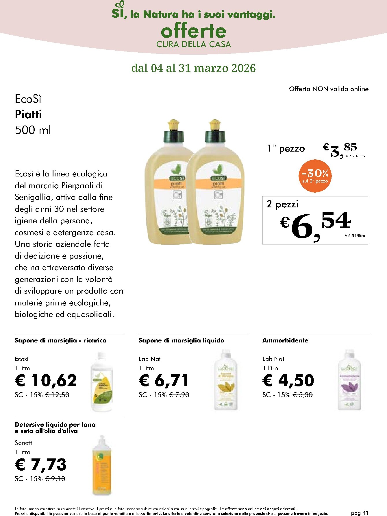 naturasi - Volantino NaturaSì valido dal 04/03/2026 al 31/03/2026 - page: 36