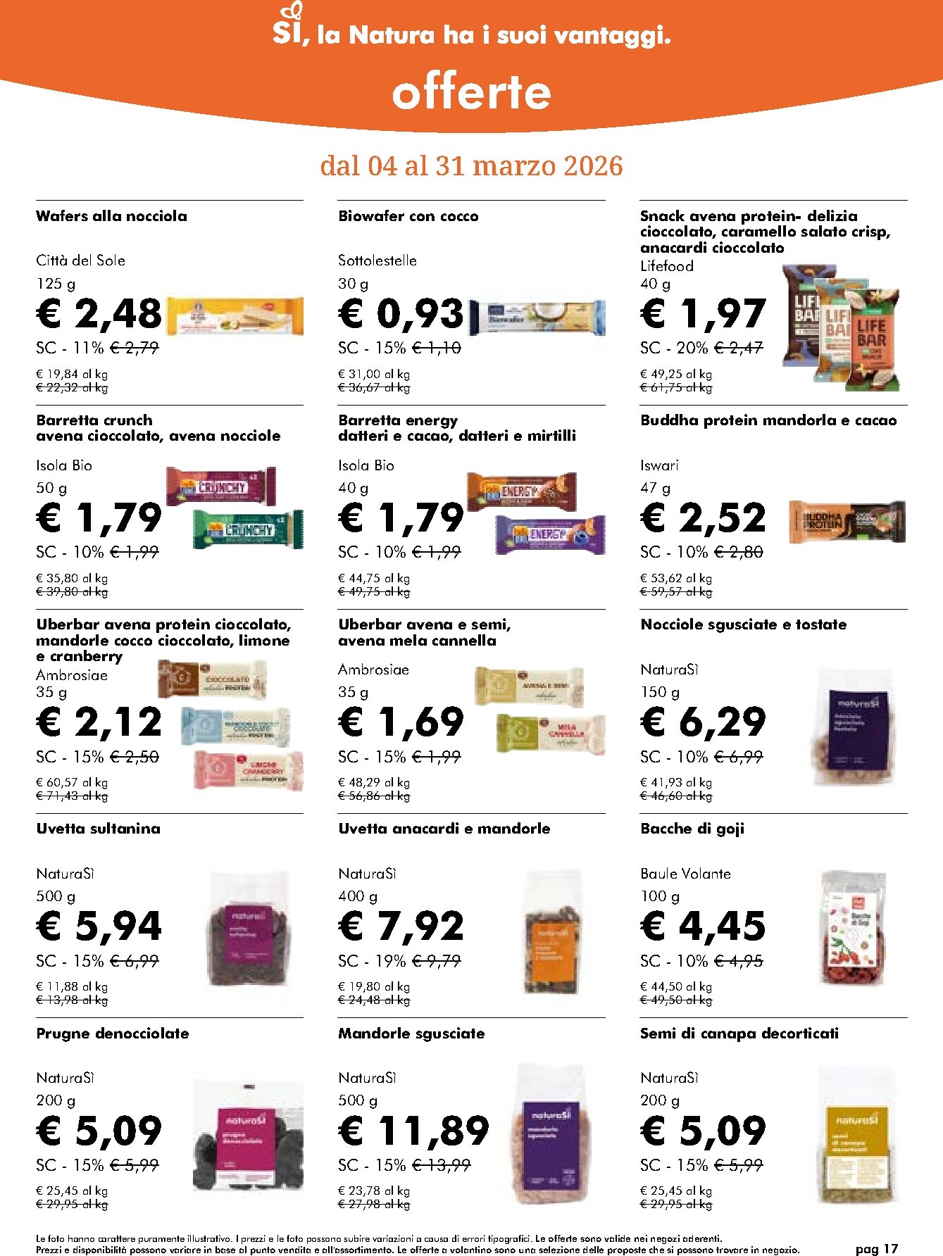 naturasi - Volantino NaturaSì valido dal 04/03/2026 al 31/03/2026 - page: 14