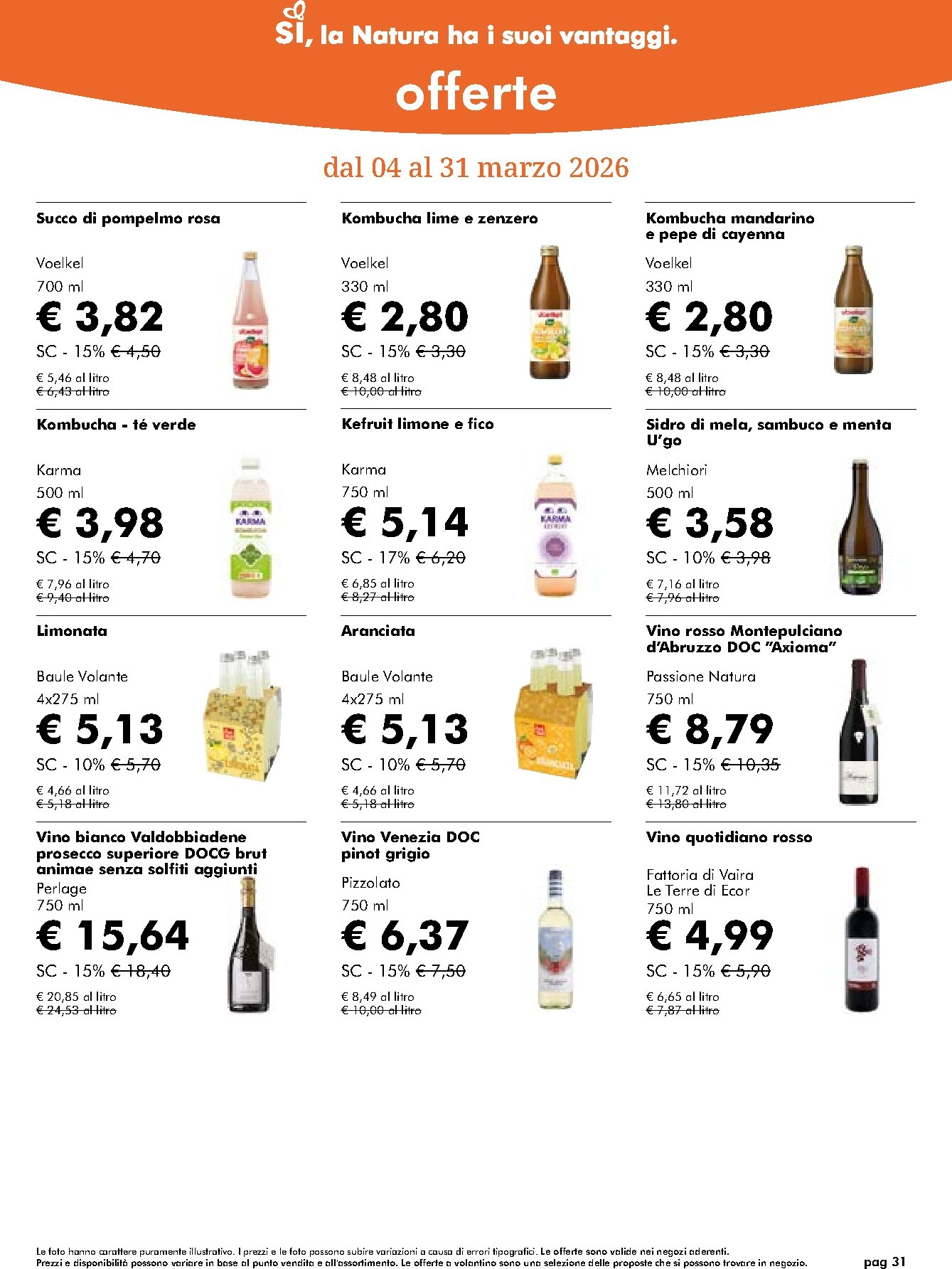 naturasi - Volantino NaturaSì valido dal 04/03/2026 al 31/03/2026 - page: 28