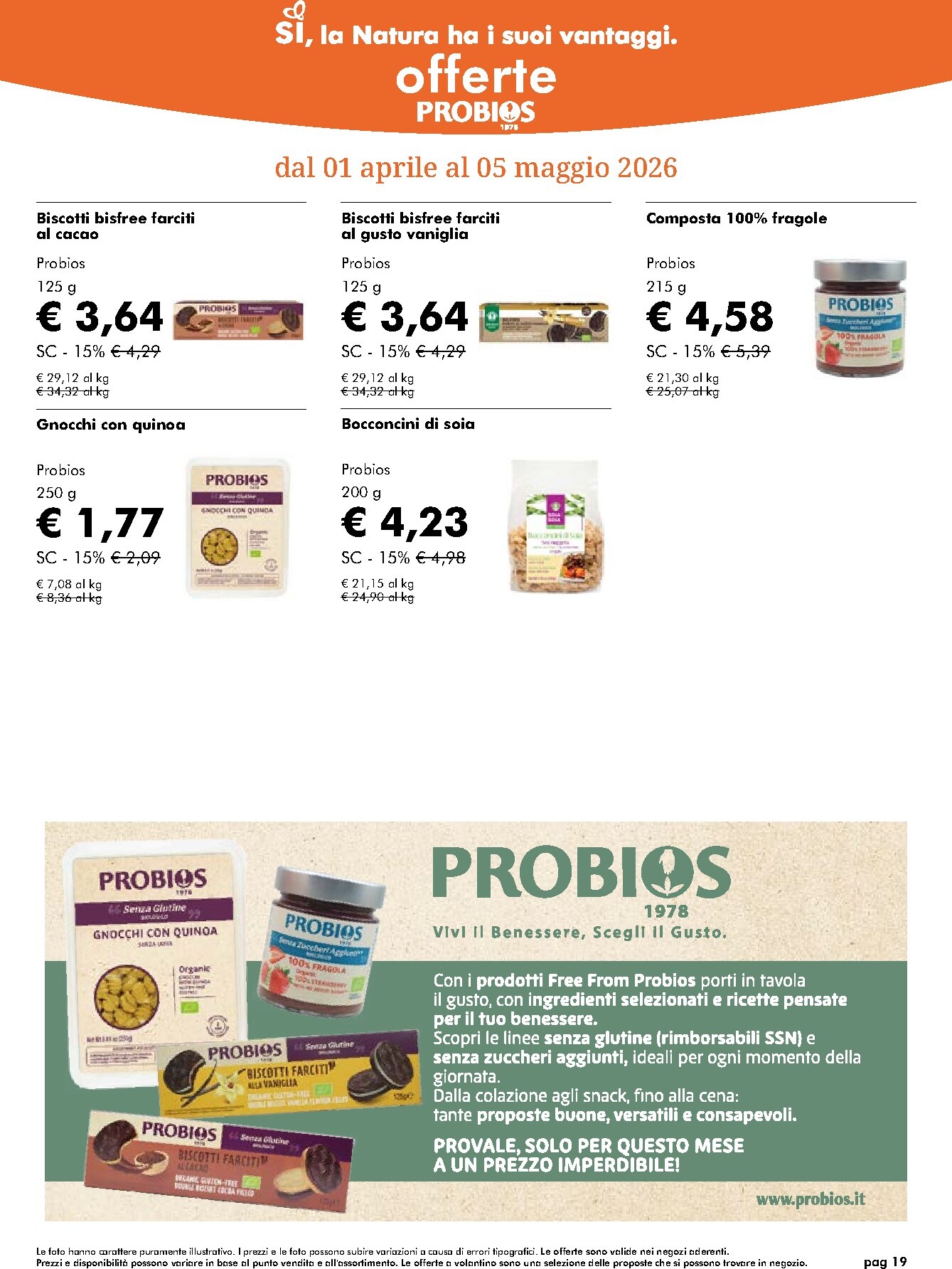 naturasi - Volantino NaturaSì valido dal 01/04/2026 al 05/05/2026 - page: 19