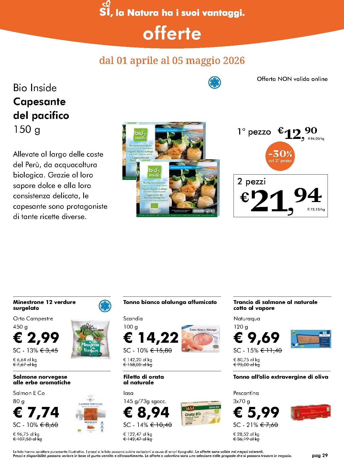 naturasi - Volantino NaturaSì valido dal 01/04/2026 al 05/05/2026 - page: 29
