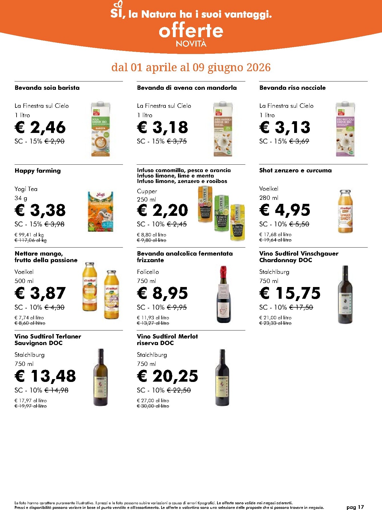 naturasi - Volantino NaturaSì valido dal 01/04/2026 al 05/05/2026 - page: 17