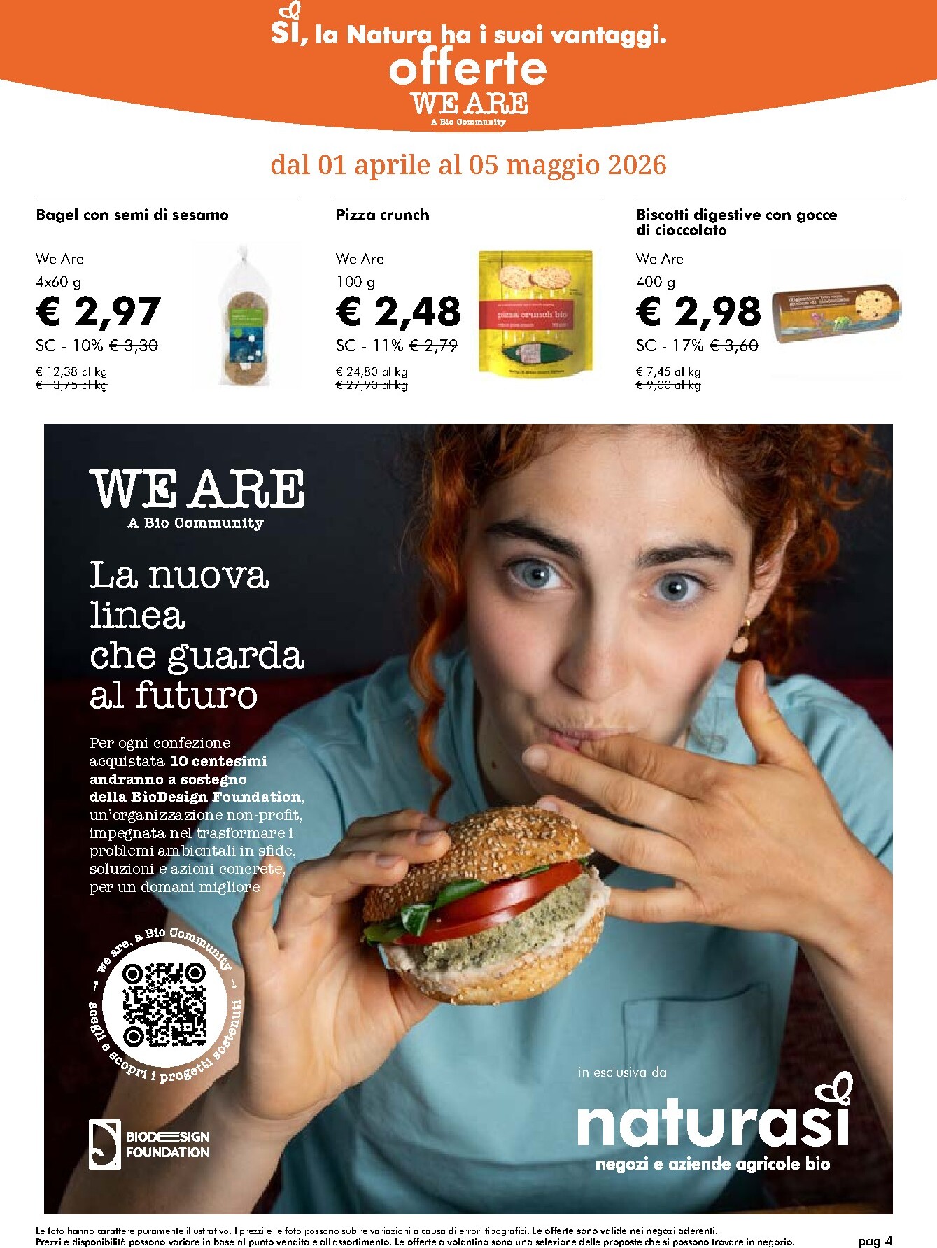 naturasi - Volantino NaturaSì valido dal 01/04/2026 al 05/05/2026 - page: 4