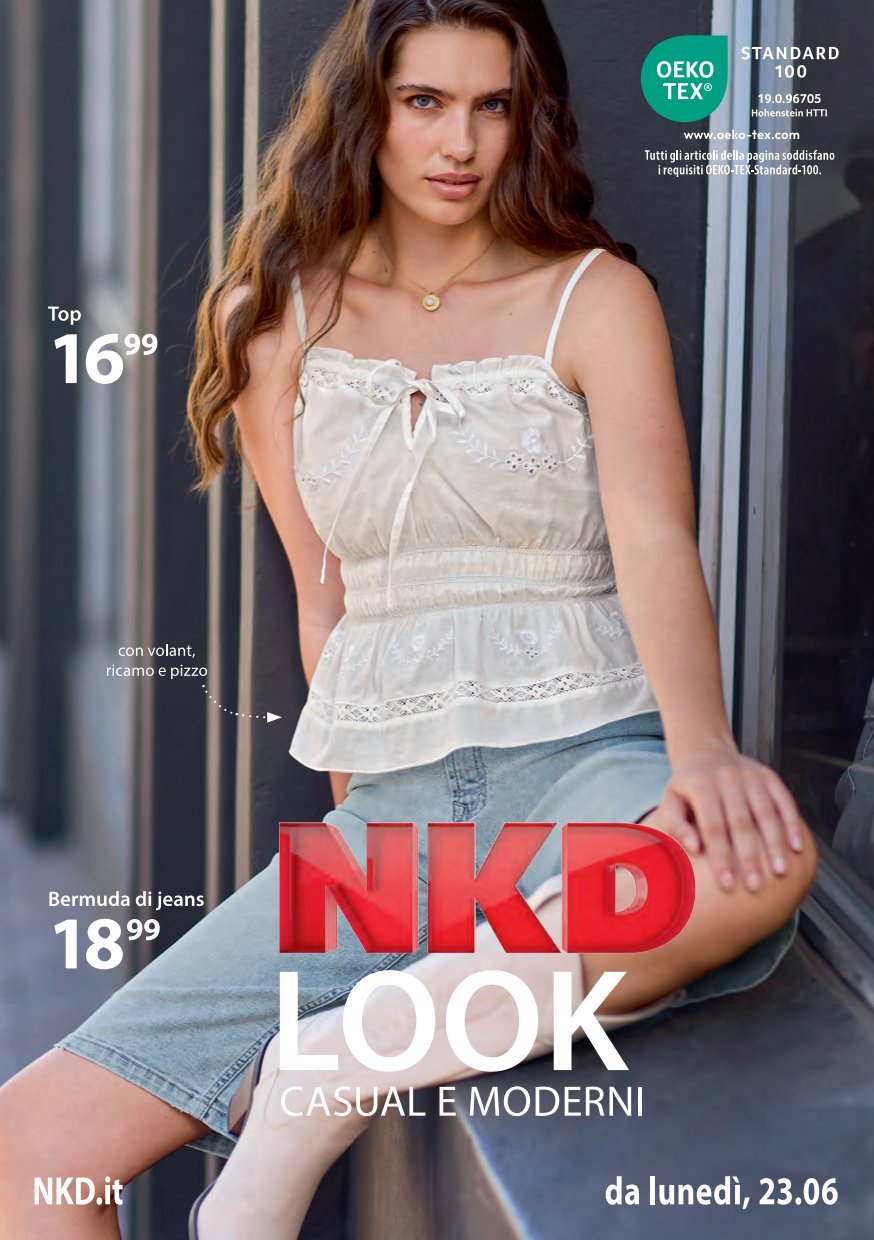 nkd - Volantino NKD - Look valido dal 23/06 al 29/06