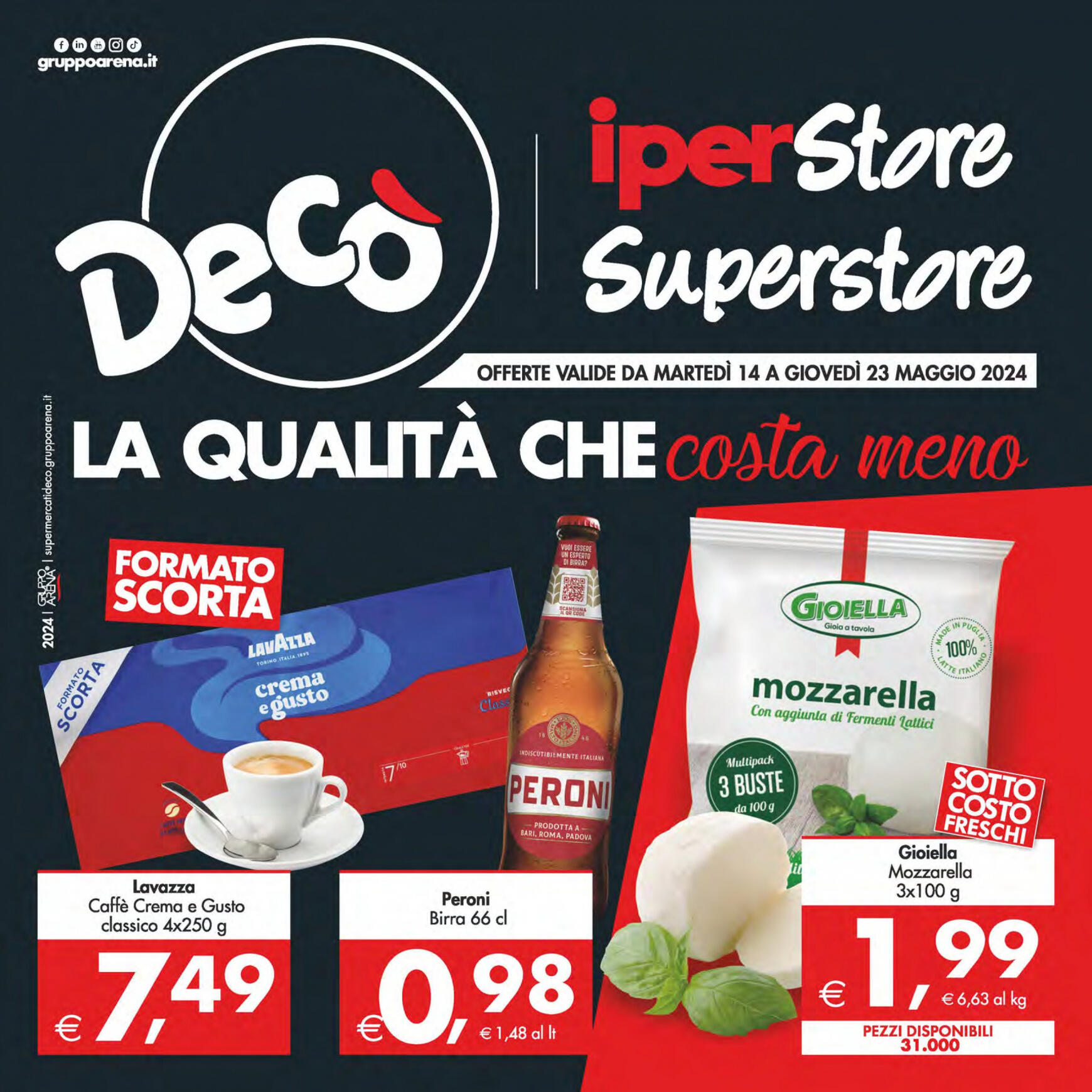 deco - Nuovo volantino Decò - Iperstore/Superstore Deco' 14.05. - 23.05.
