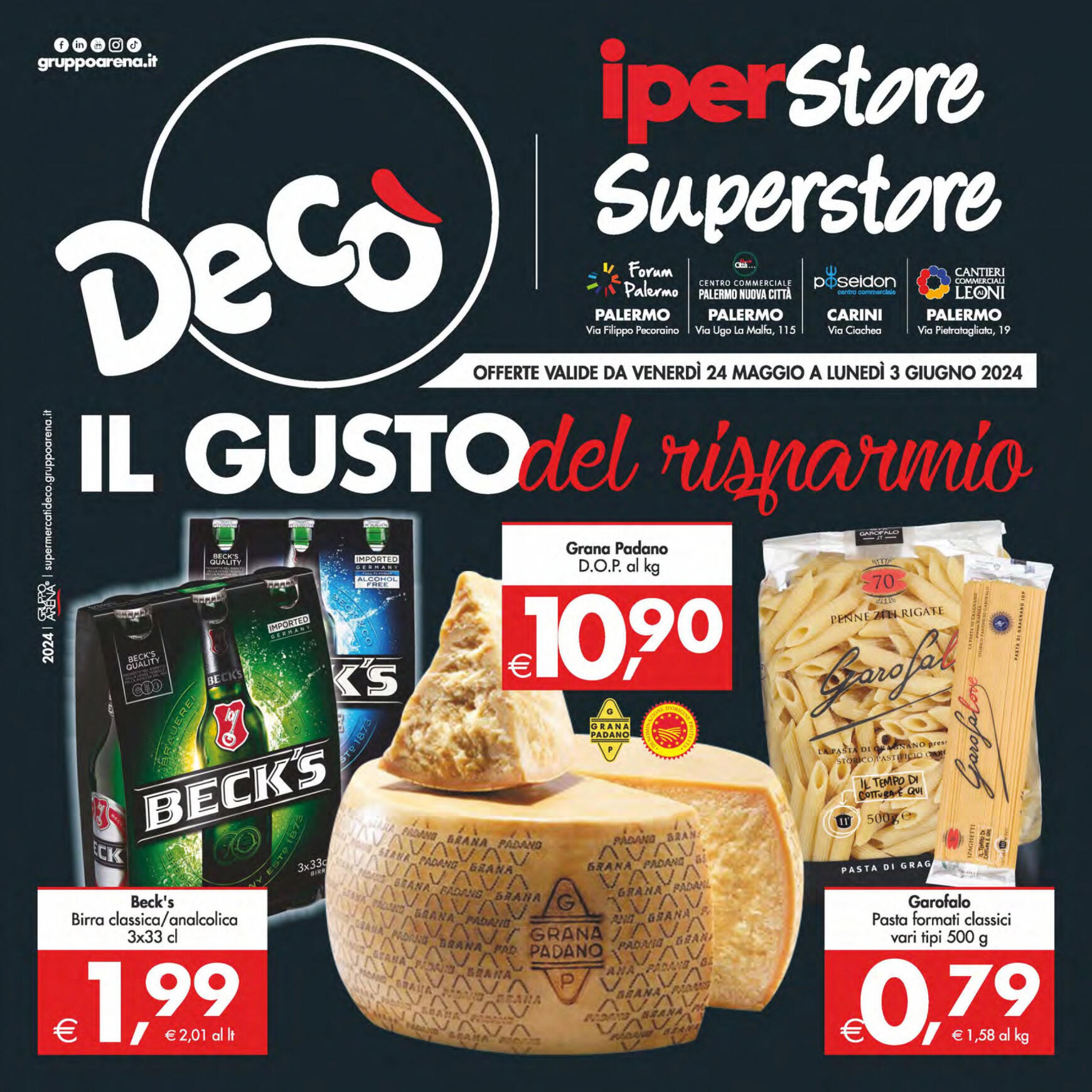 deco - Nuovo volantino Decò - Iperstore/Superstore Deco' Palermo 24.05. - 03.06.