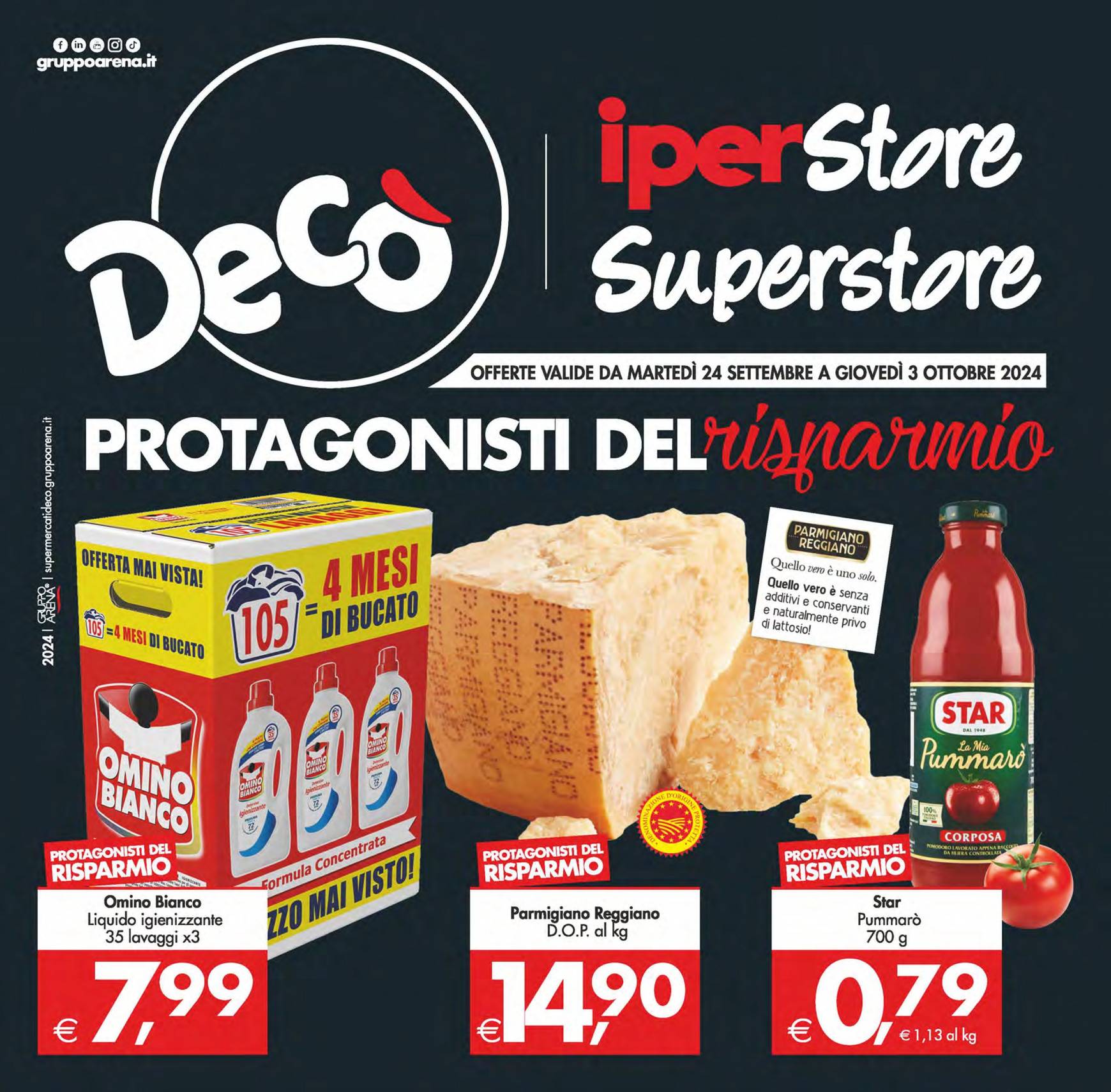 deco - Nuovo volantino Decò - Iperstore/Superstore 24.09. - 03.10.