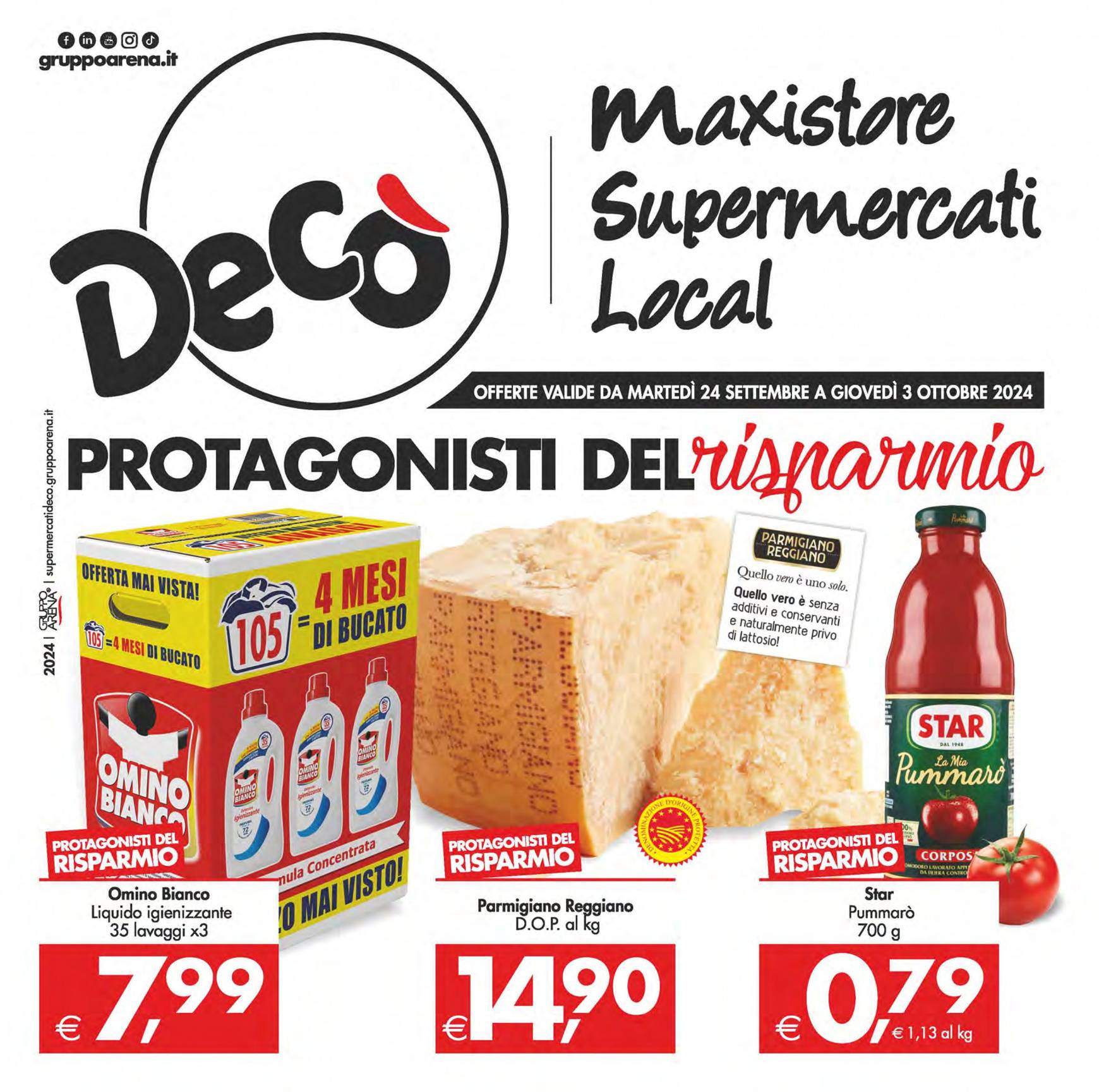 deco - Nuovo volantino Decò - Supermercati/Maxistore/Local 24.09. - 03.10.