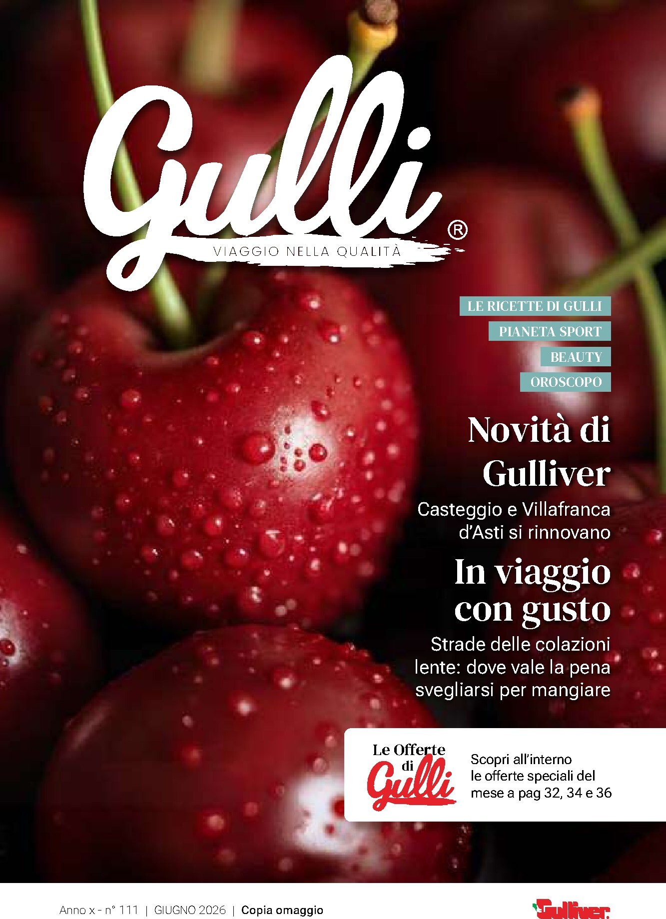 gulliver - Volantino attuale di Gulliver - Gulli Giugno valido dal lunedì 01/06/2026 al martedì 30/06/2026 - page: 1