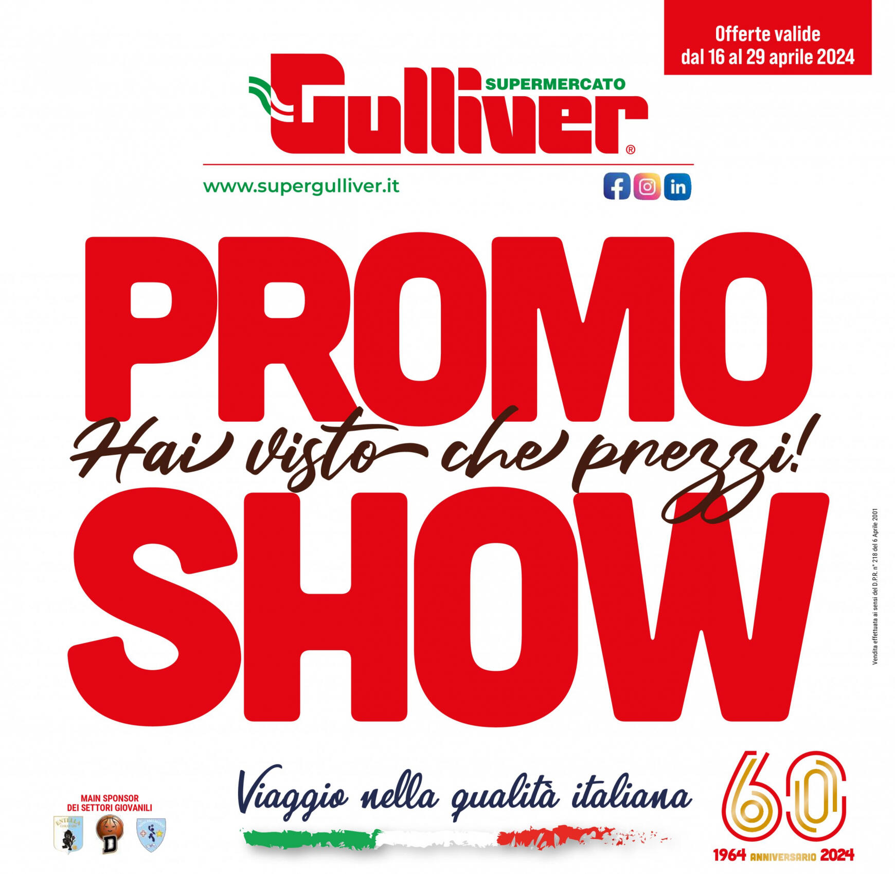 gulliver - Nuovo volantino Gulliver - Gulliver Promo Show 16.04. - 29.04.