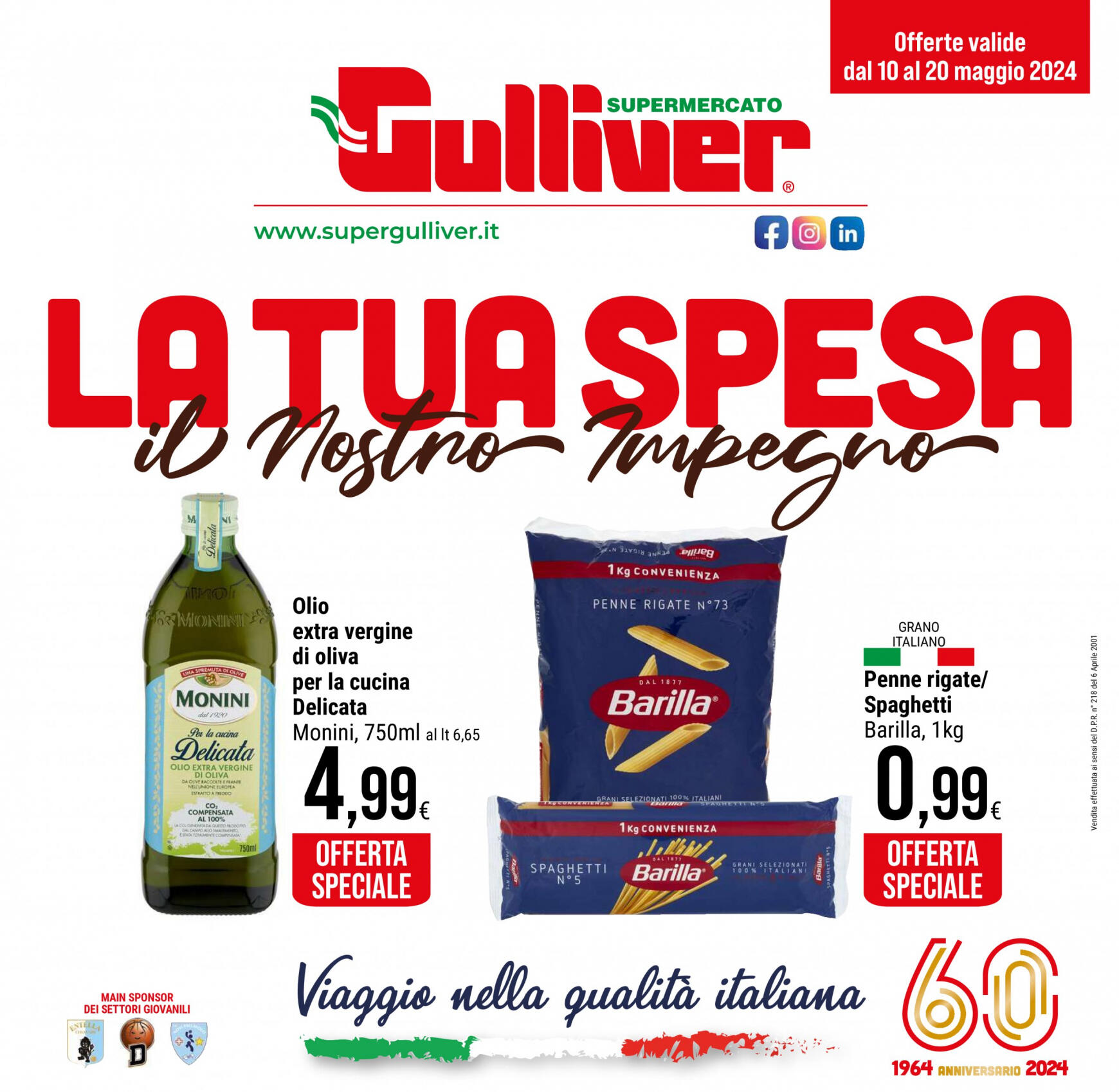 gulliver - Nuovo volantino Gulliver - La tua spesa 10.05. - 20.05.