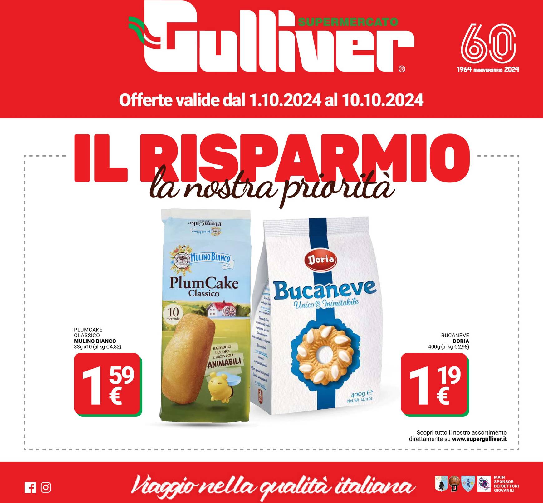 gulliver - Nuovo volantino Gulliver 01.10. - 10.10.