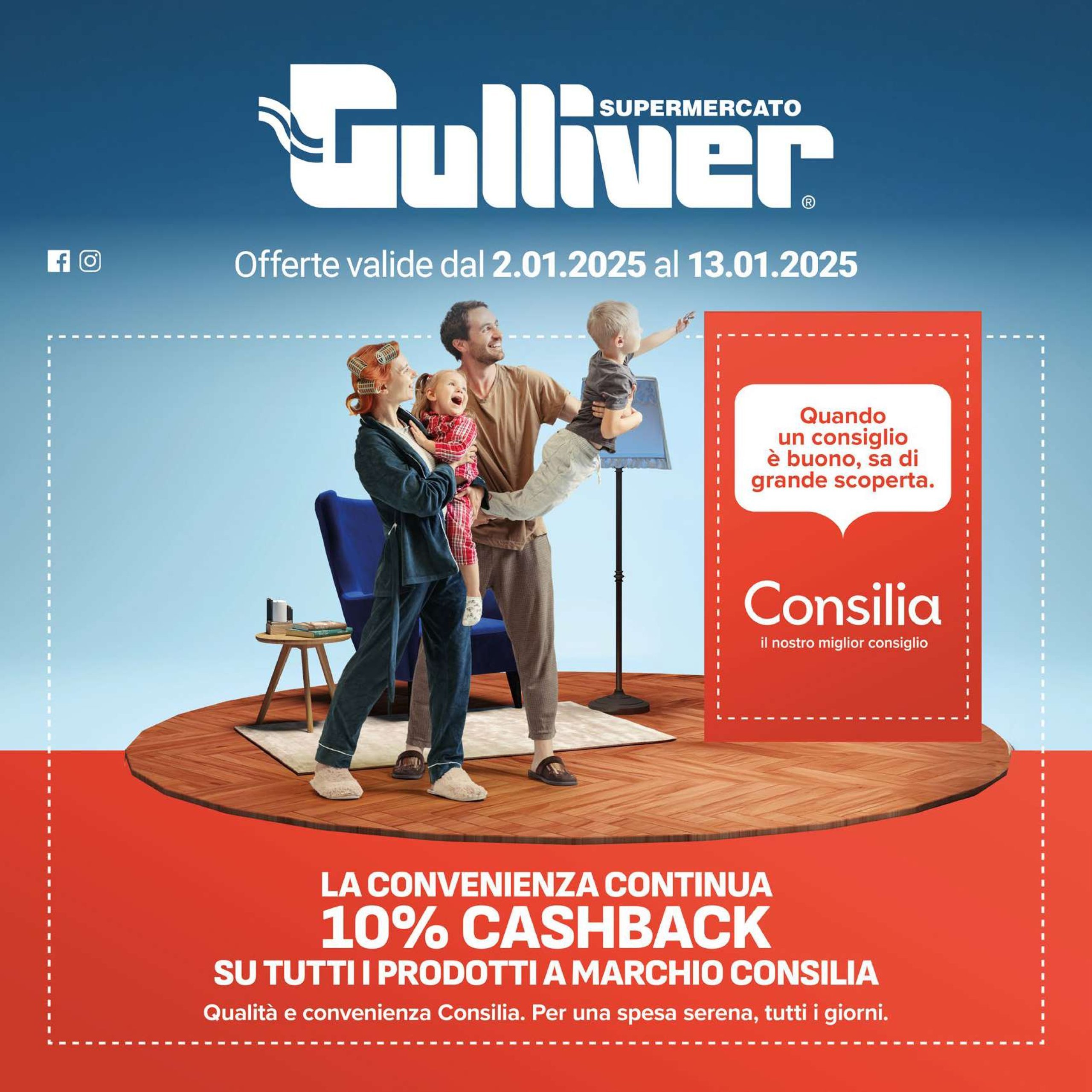 gulliver - Volantino Gulliver valido dal 02/01 al 13/01